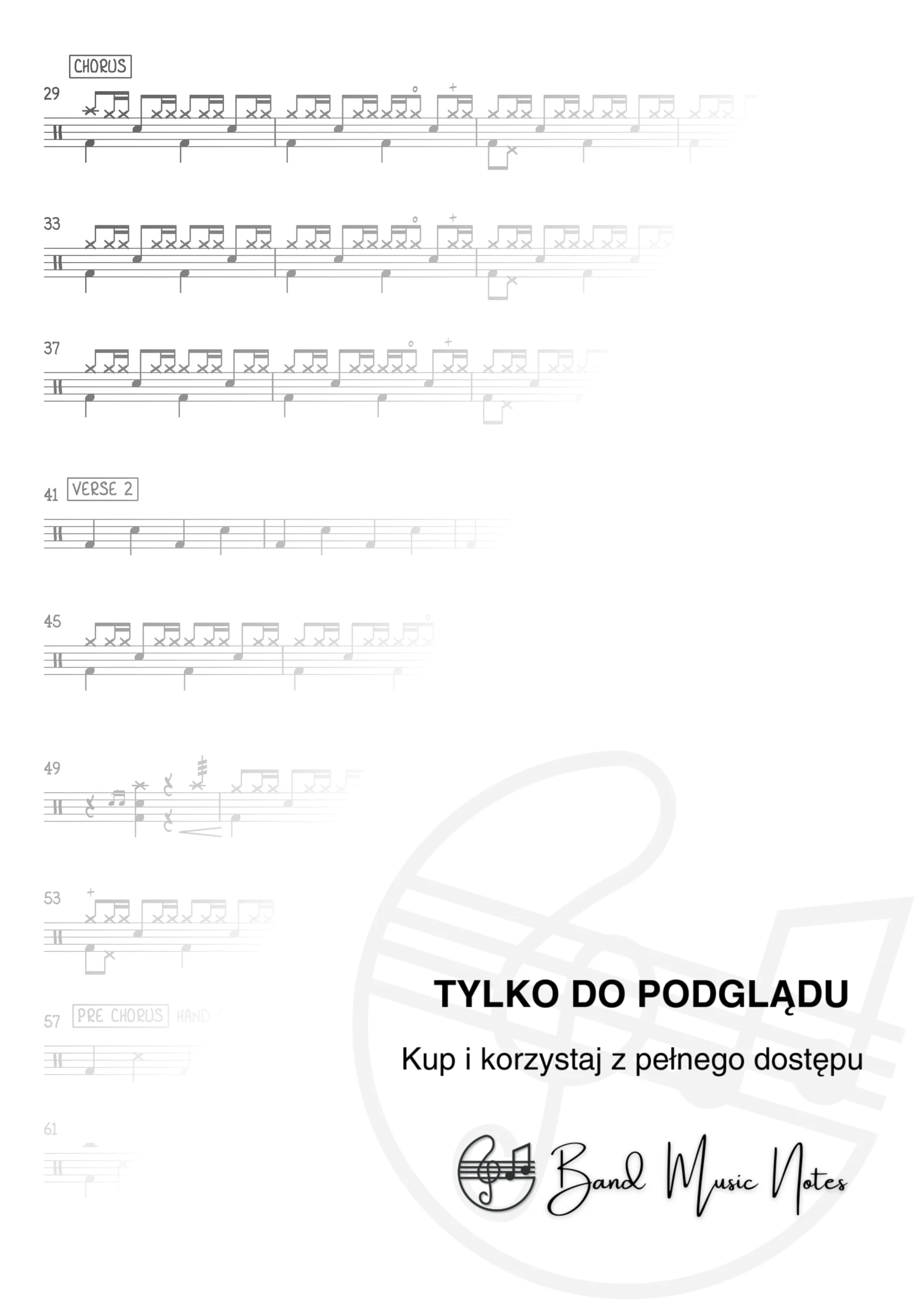 Justin Timberlake - Can't Stop The Feeling! - Ver. live - Drum Set Part_0002