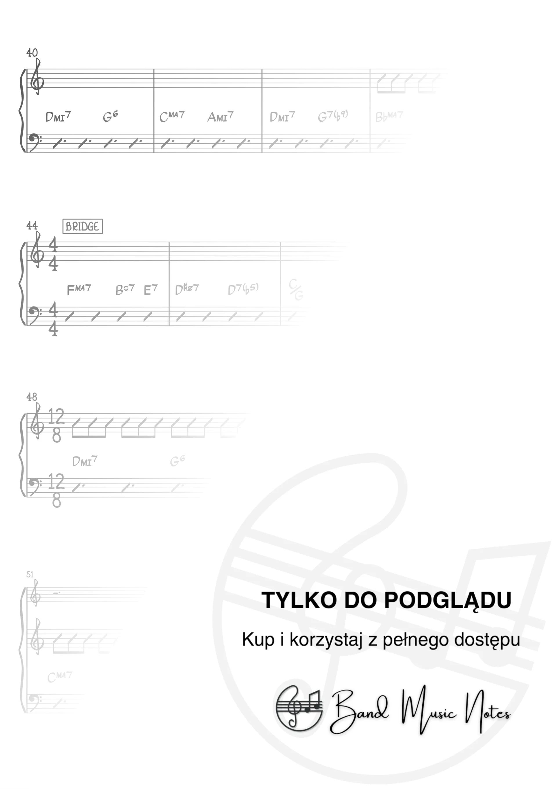 Kalina Jędrusik - Dla ciebie jestem sobą - Band Score_0003