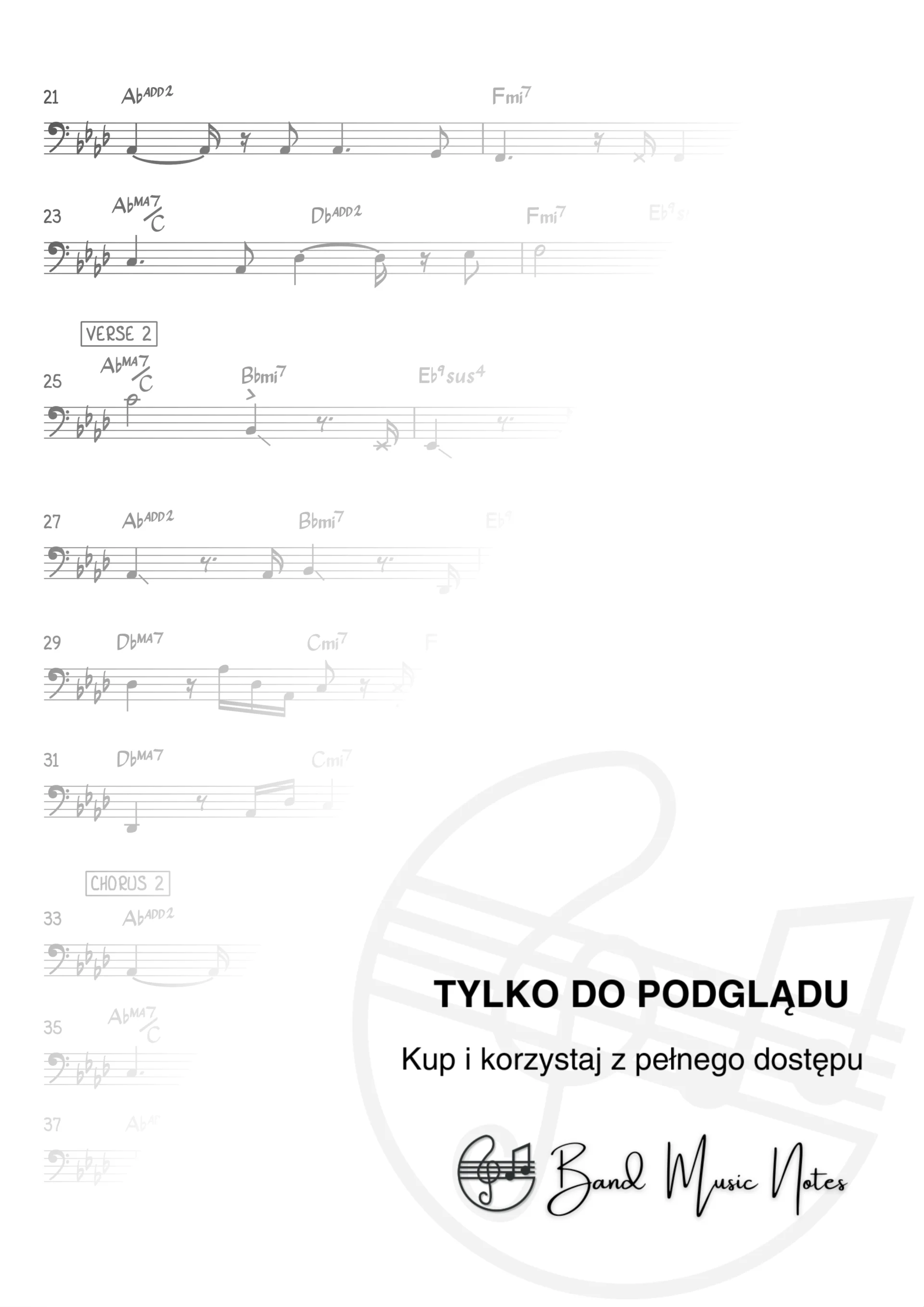Kasia Stankiewicz, Kuba Badach, Mietek Szcześniak - Tak jak śnieg - Bass Guitar Part_0002