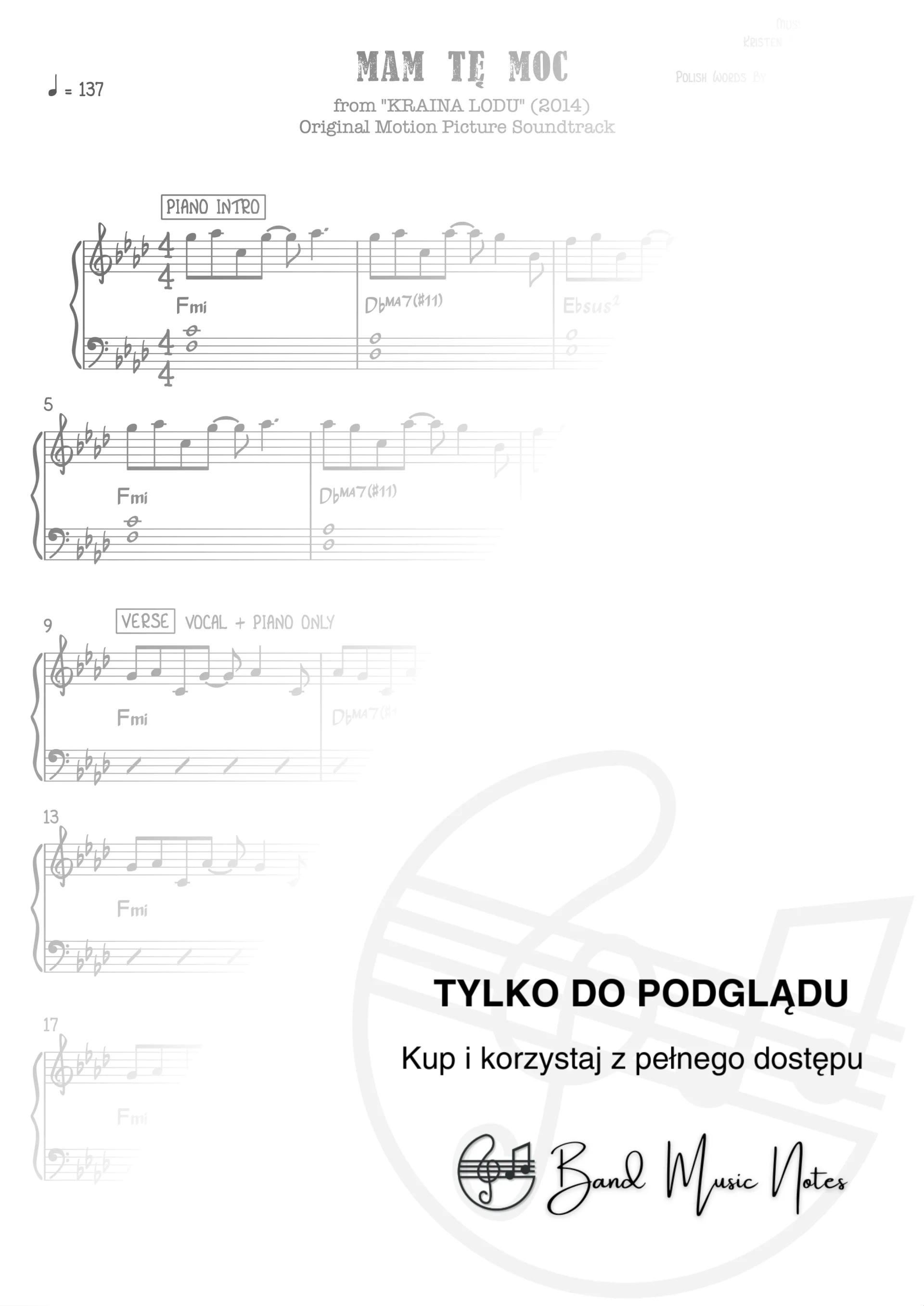 Katarzyna Łaska - Mam tę moc - Piano Part_0001