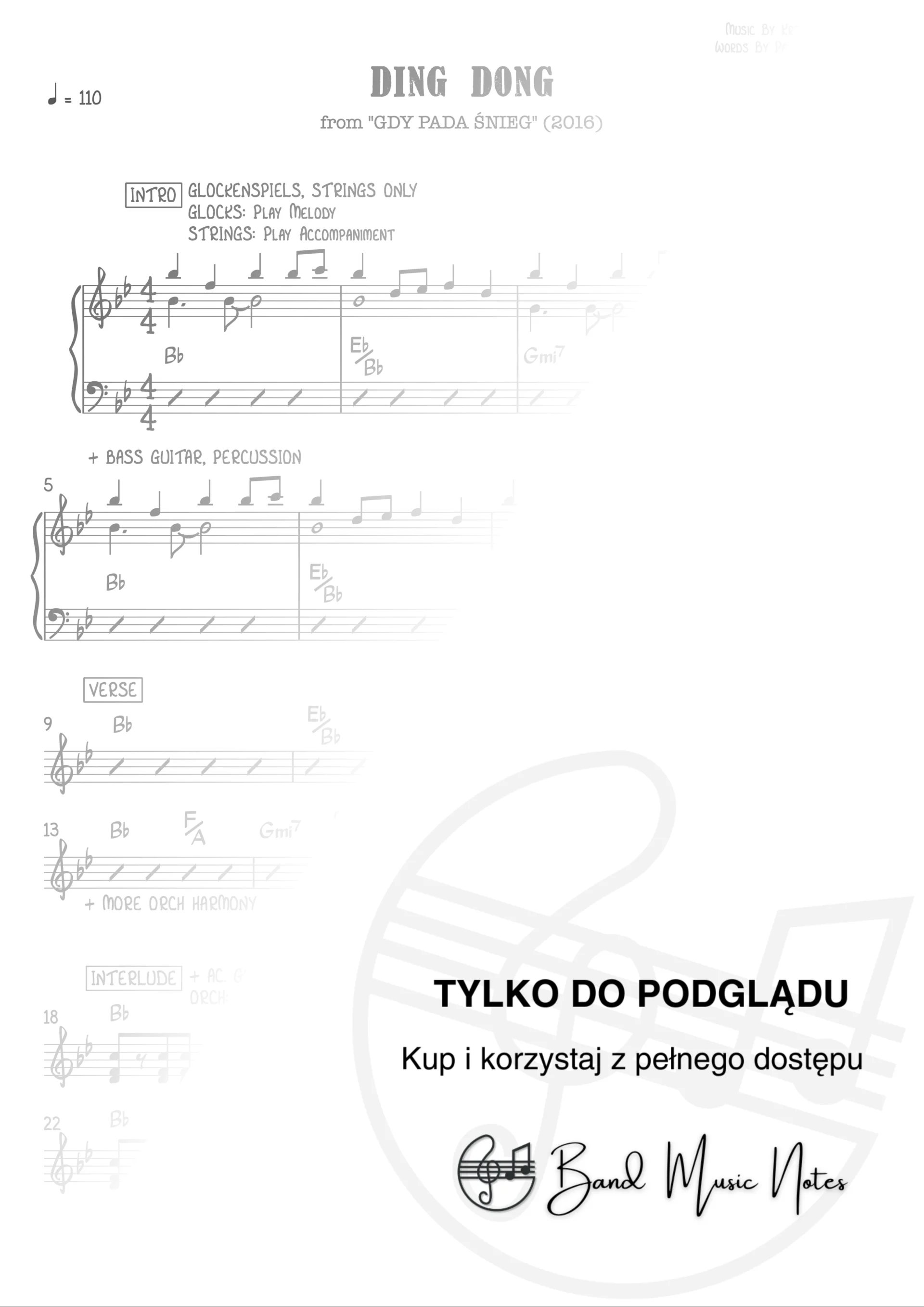 Kayah - Ding Dong - Band Score_0001