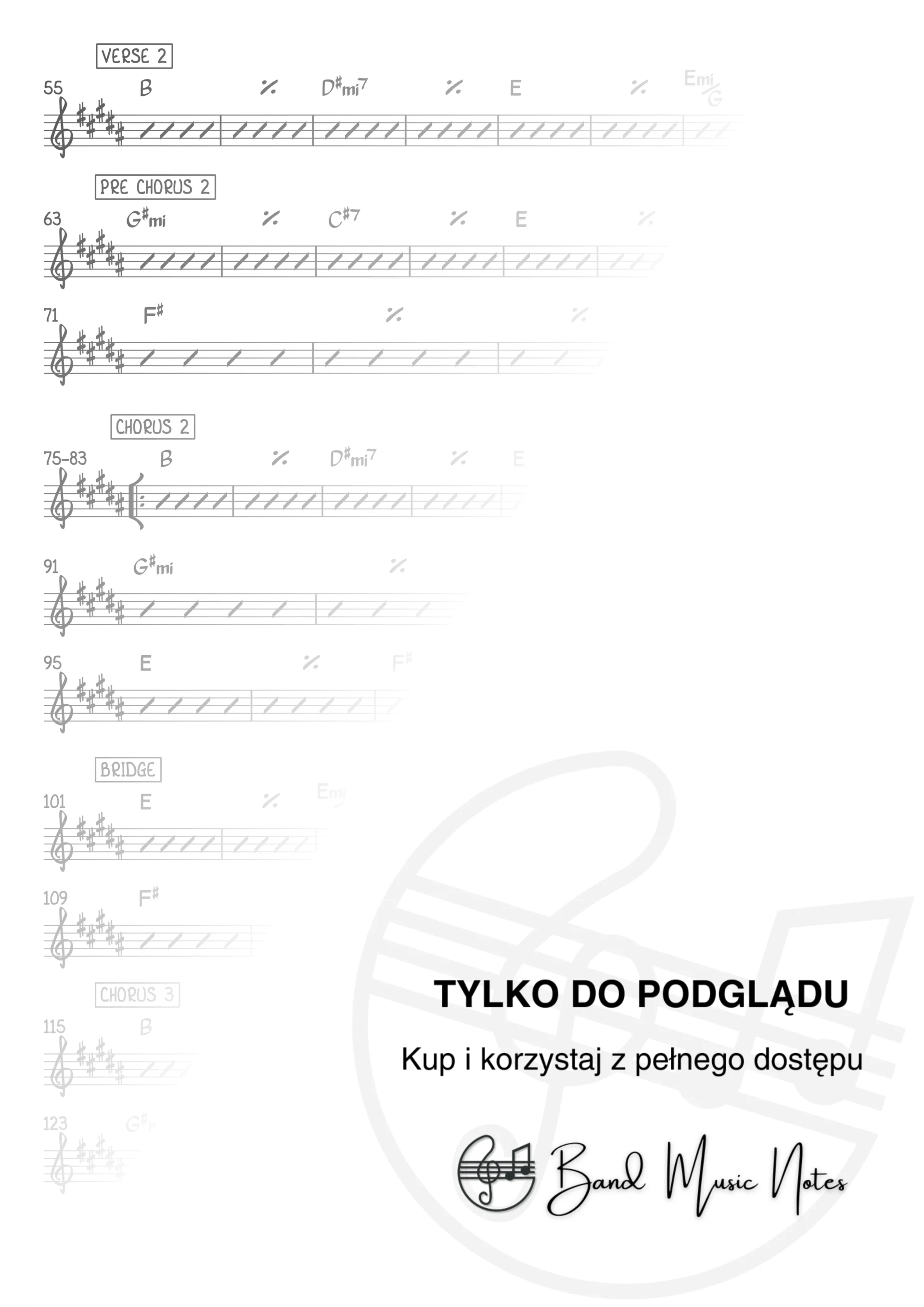Kelly Clarkson & Ariana Grande - Santa, Can't You Hear Me - Ver. Live - Band Score_0002