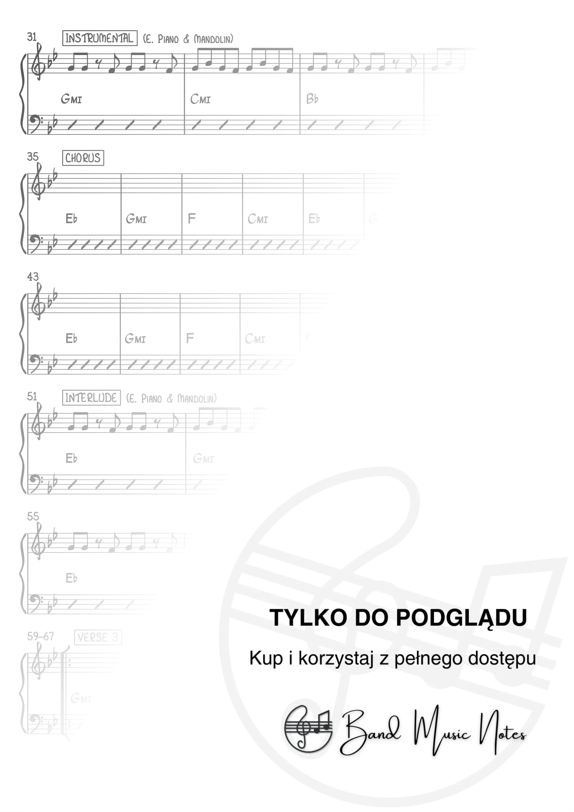Kwiat Jabłoni - Byłominęło - Band Score_0002