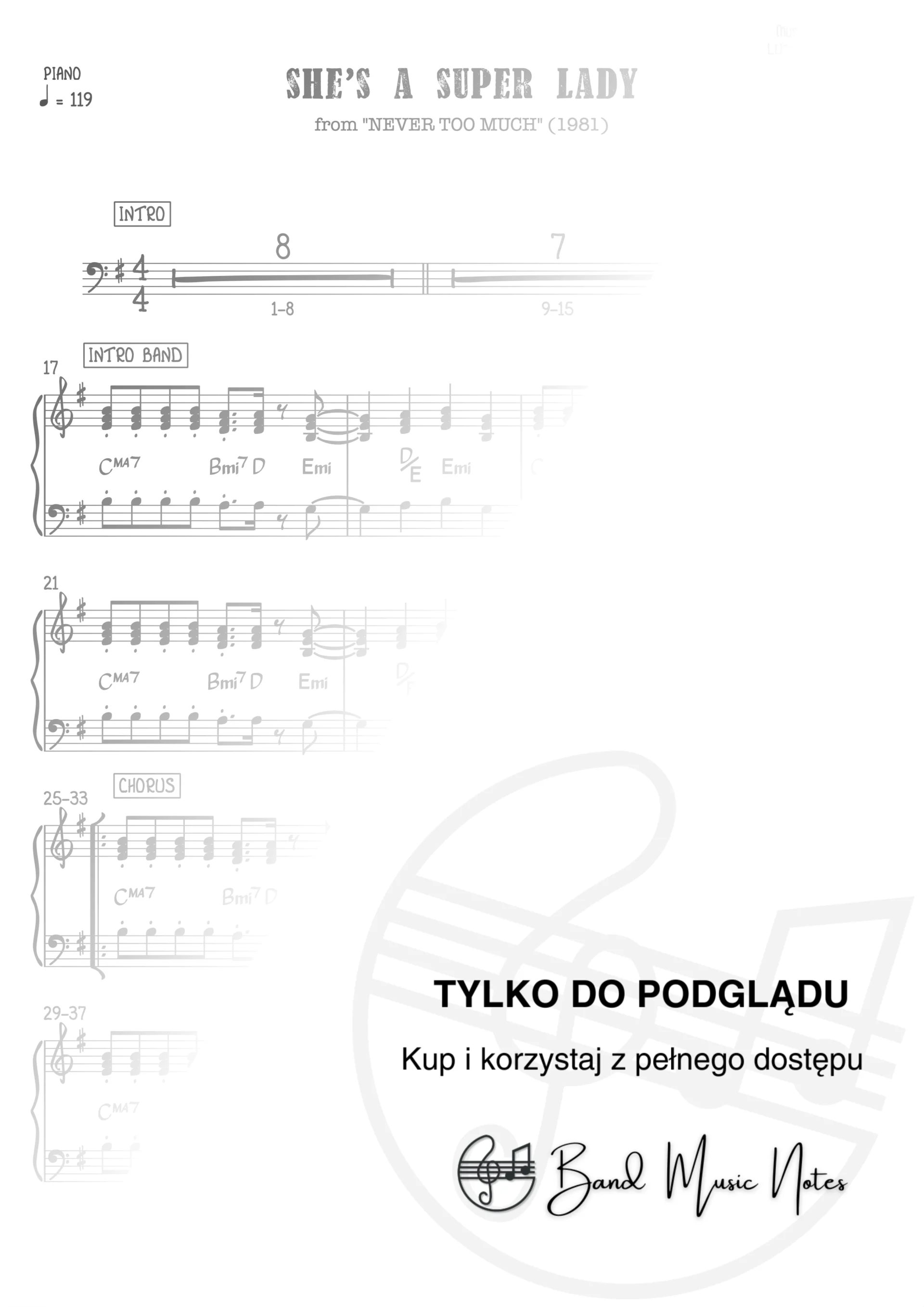 Luther Vandross - She's A Super Lady - Piano Part_0001