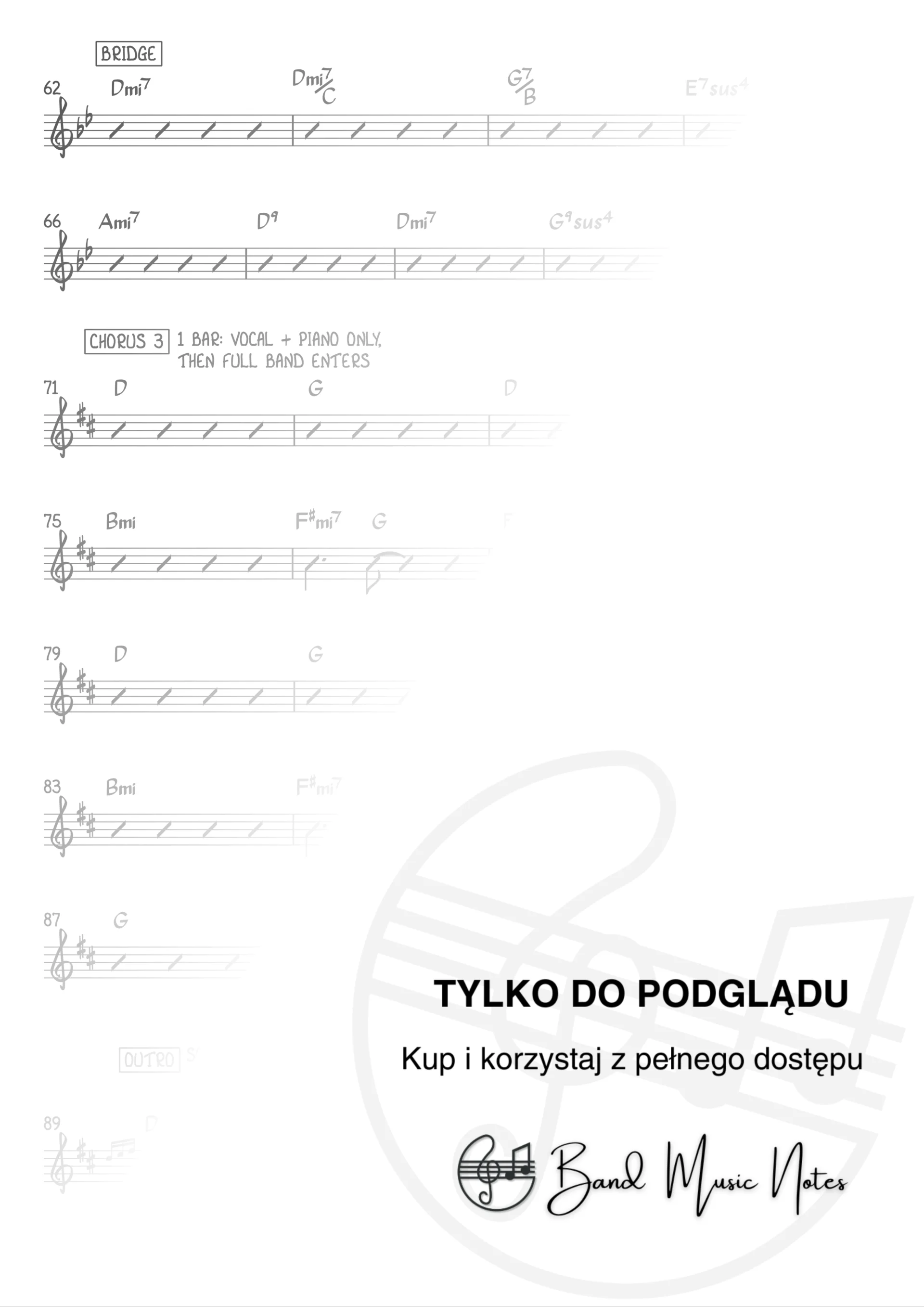 Majka Jeżowska, De Mono - Chcę z Tobą spędzić święta - Band Score_0003