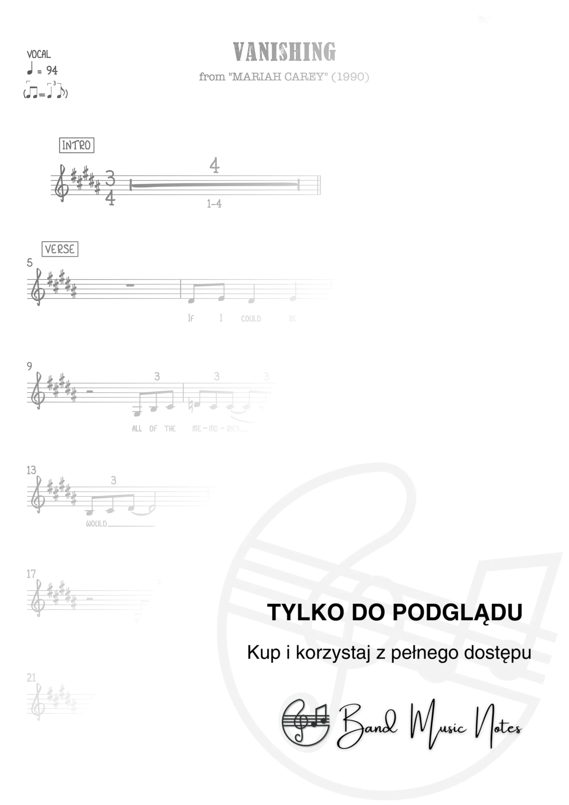 Mariah Carey - Vanishing - Vocal Score_0001