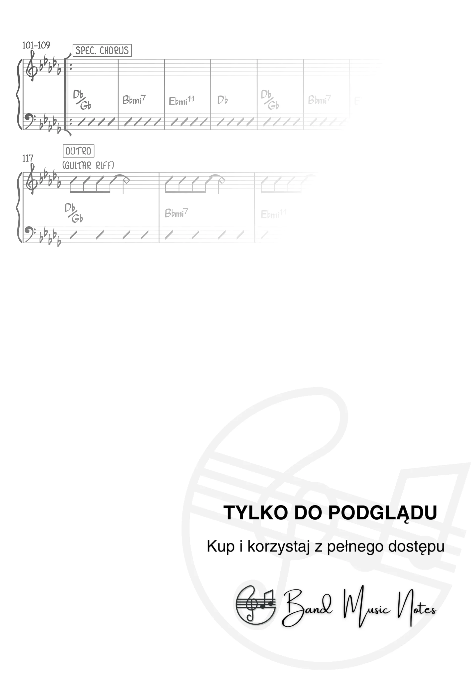 Maroon 5 - Sugar - Band Score_0003