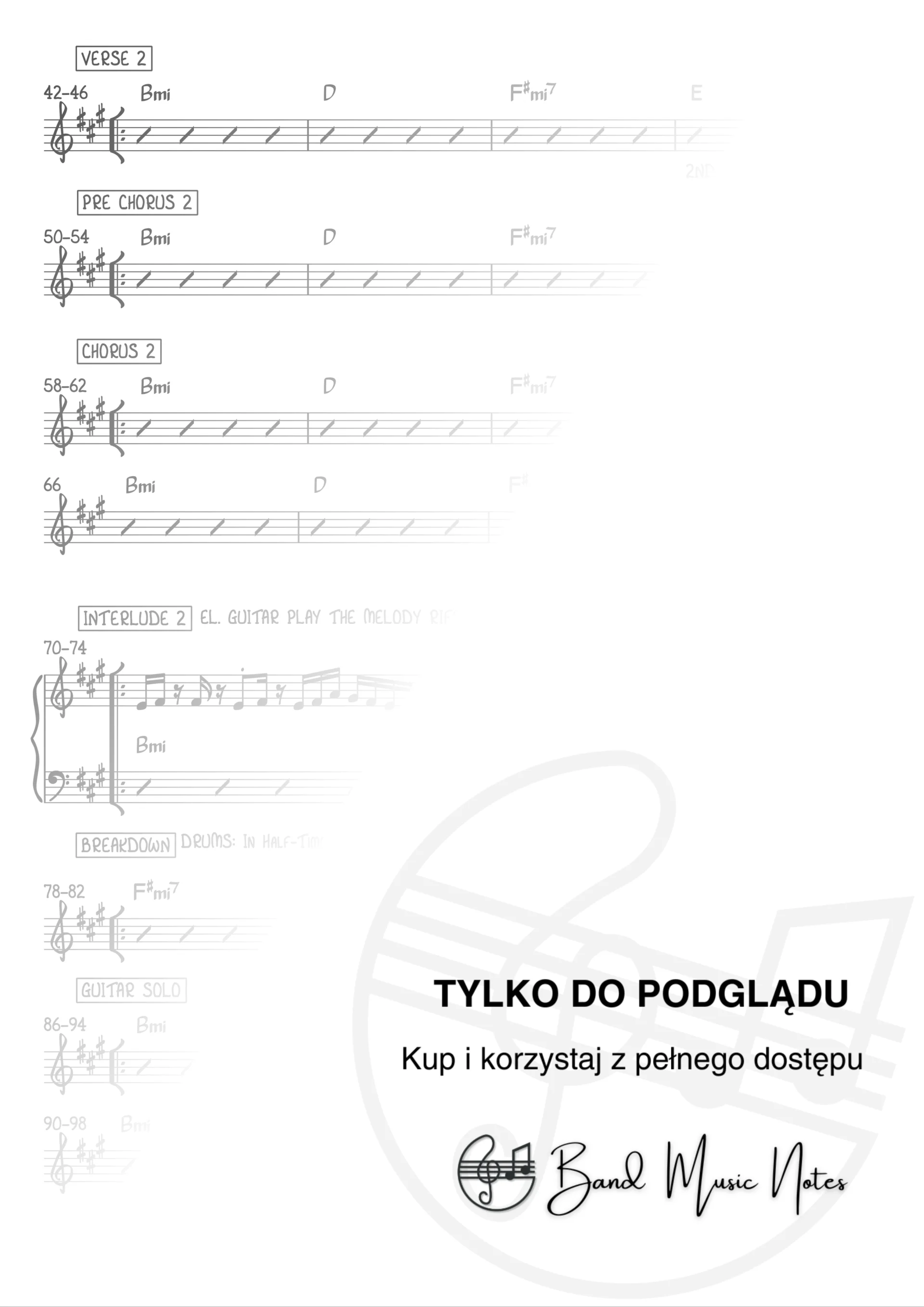 Martin Miller & Kirk Fletcher - Get Lucky - Band Score_0002