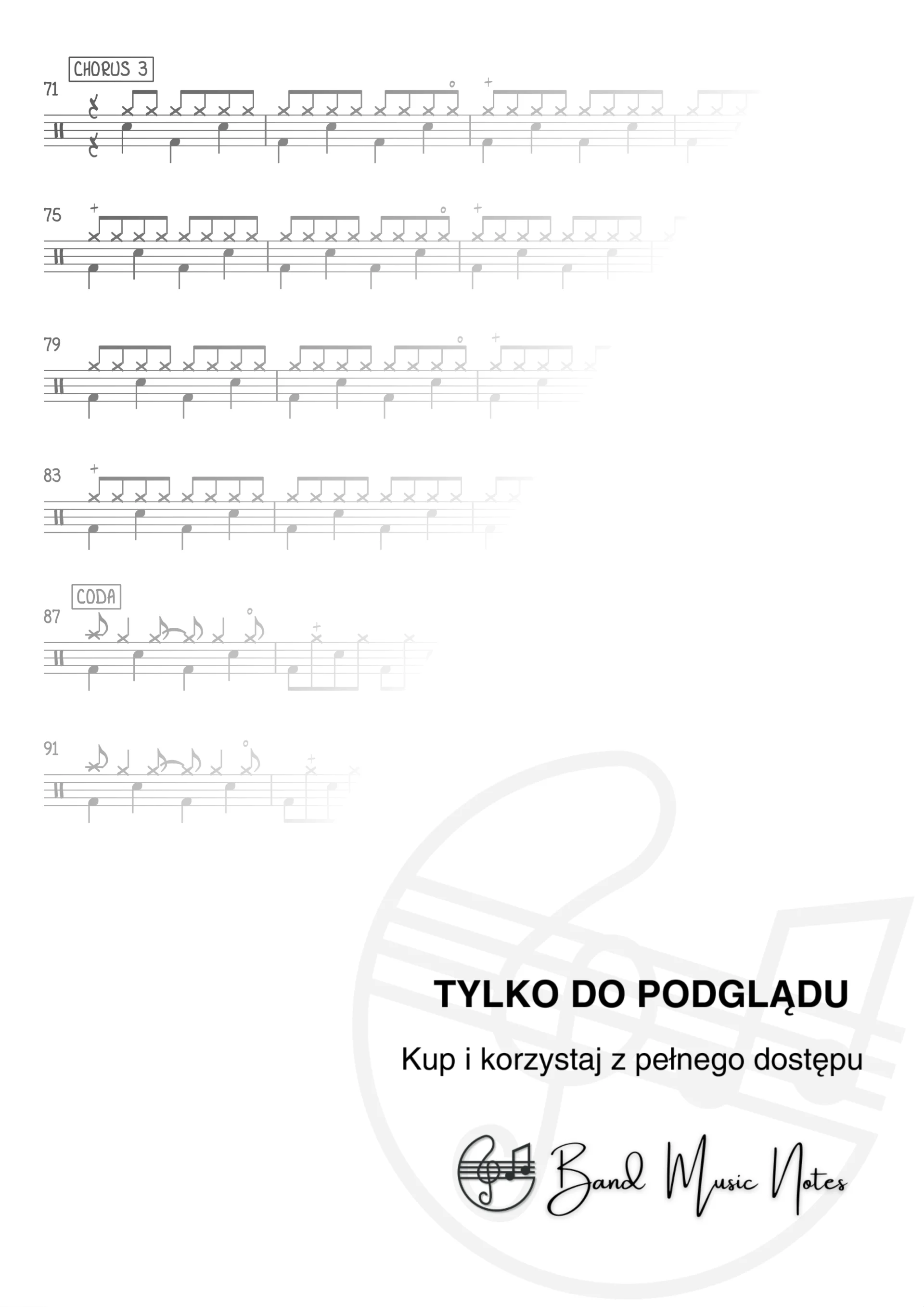 Miley Cyrus - Flowers - Drum Set Part_0003