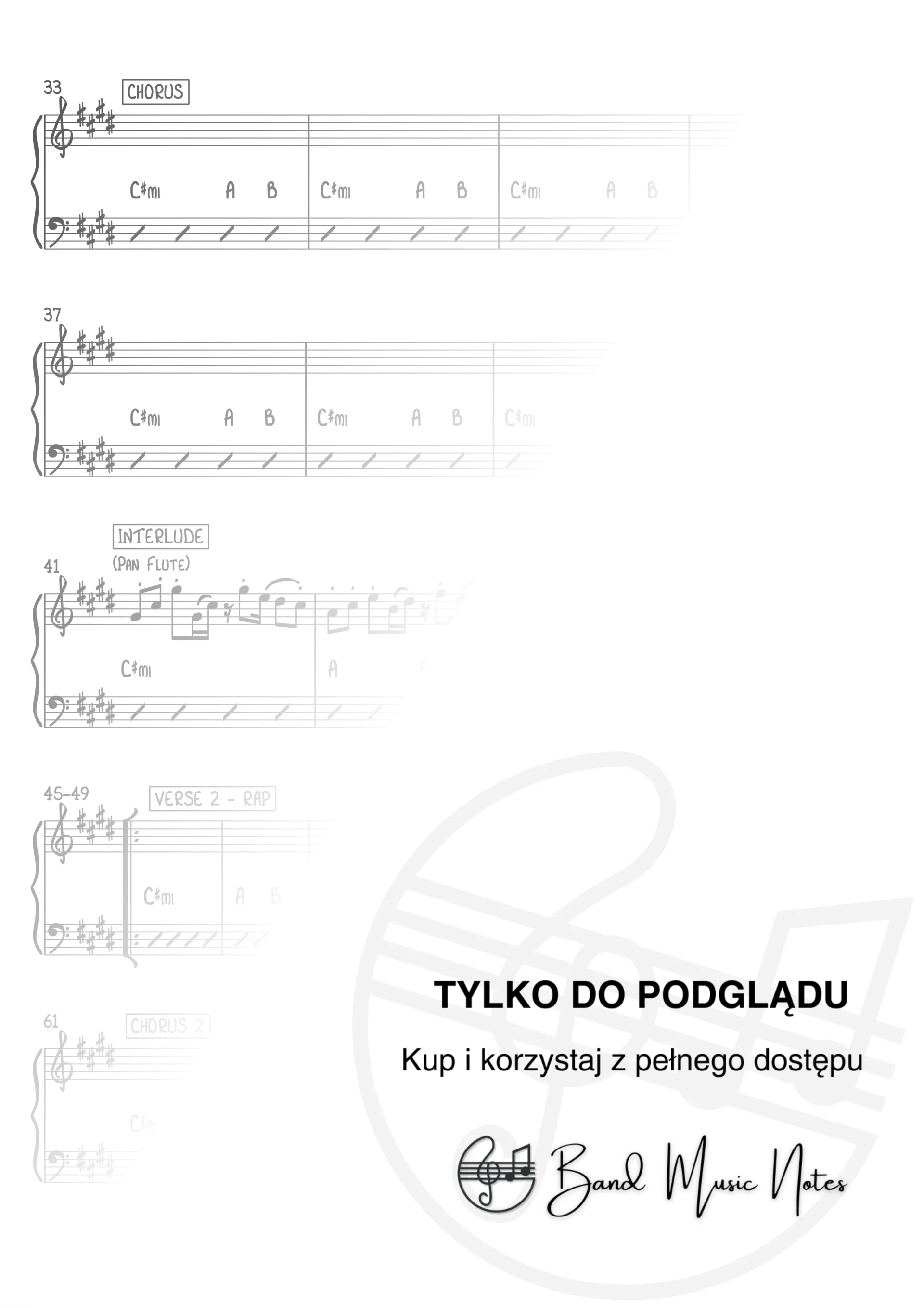 Mr. President - Coco Jambo - Band Score_0002