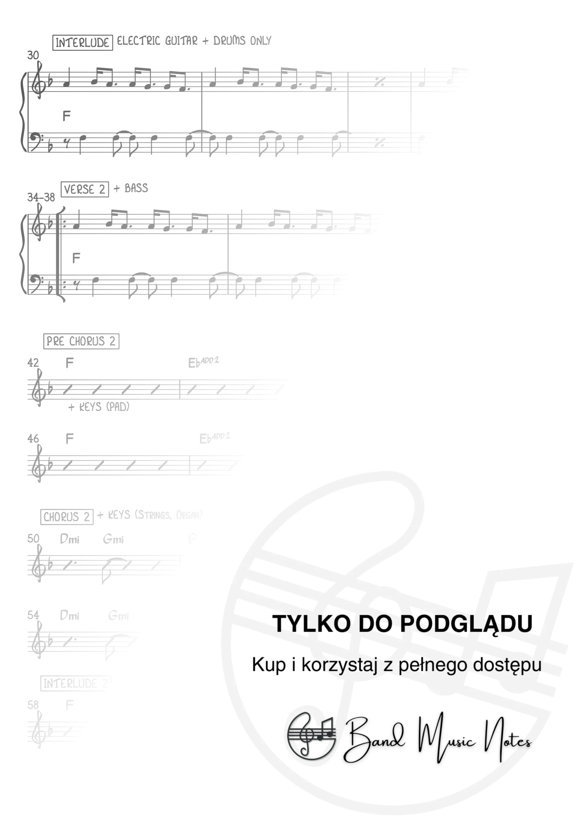 Natasha Bedingfield - Unwritten - Band Score_0002