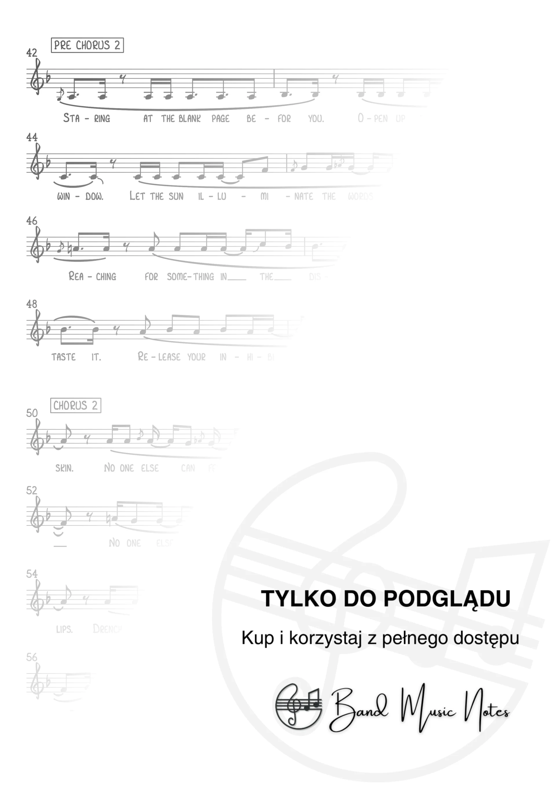 Natasha Bedingfield - Unwritten - Vocal Score_0003