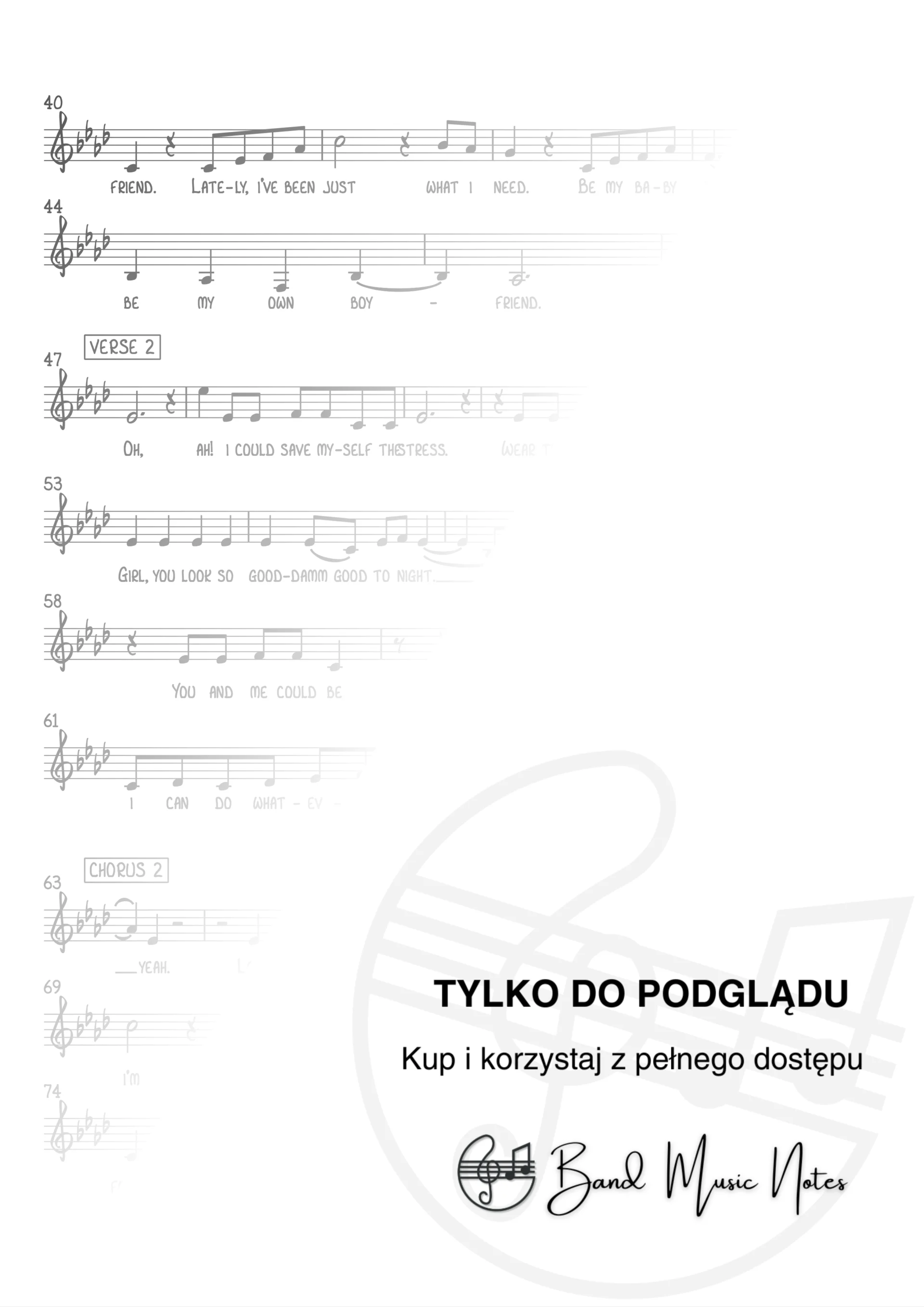 Olivia Dean - Be My Own Boyfriend - Vocal Score_0002