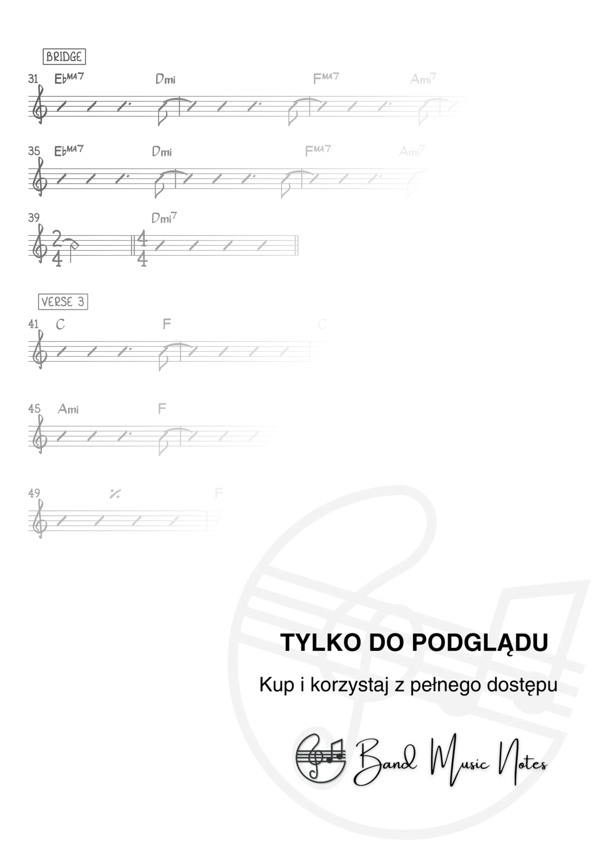 Olivia Dean - Dangerously Easy - Band Score_0002