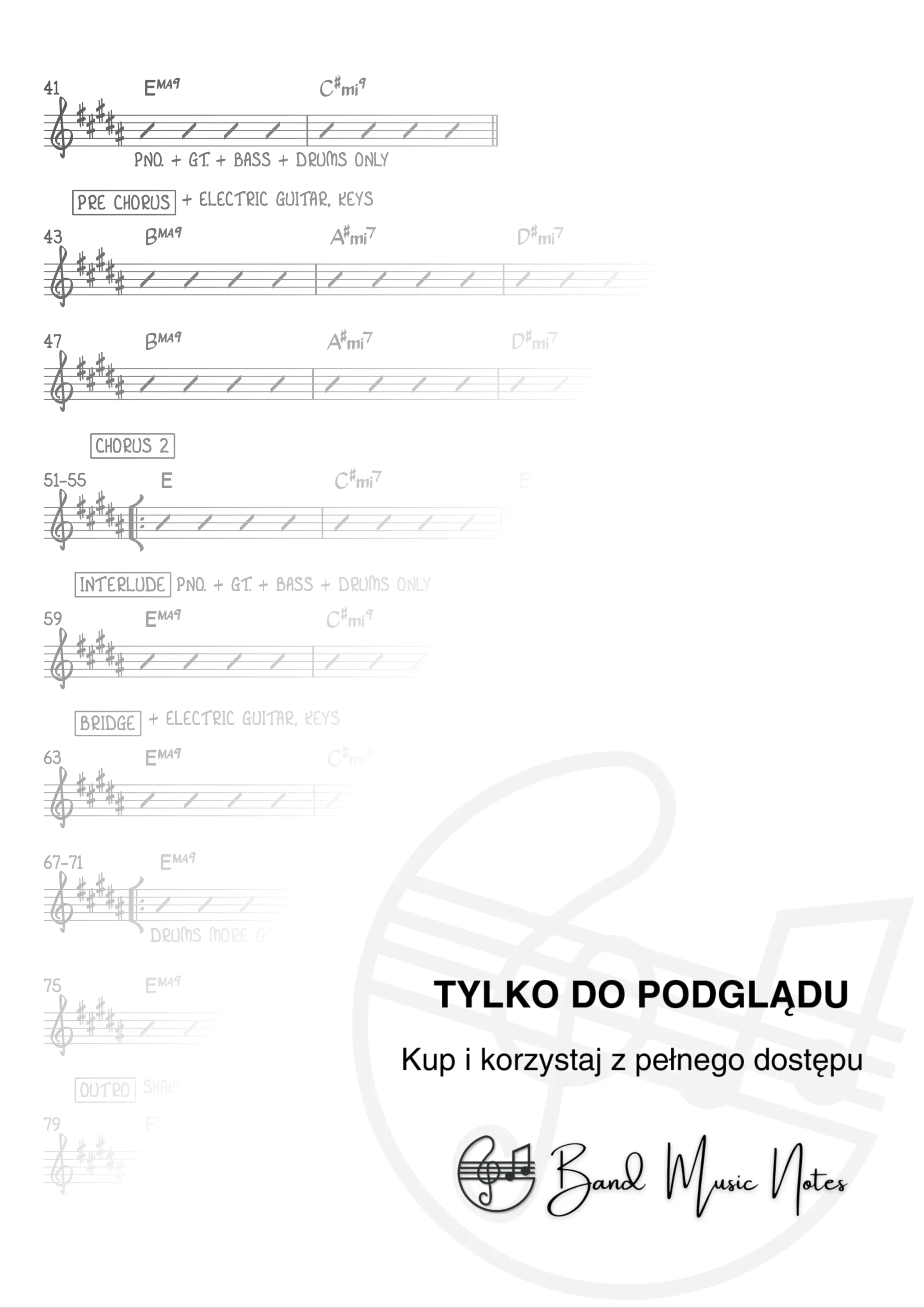 Olivia Dean - Lady Lady - Band Score_0002