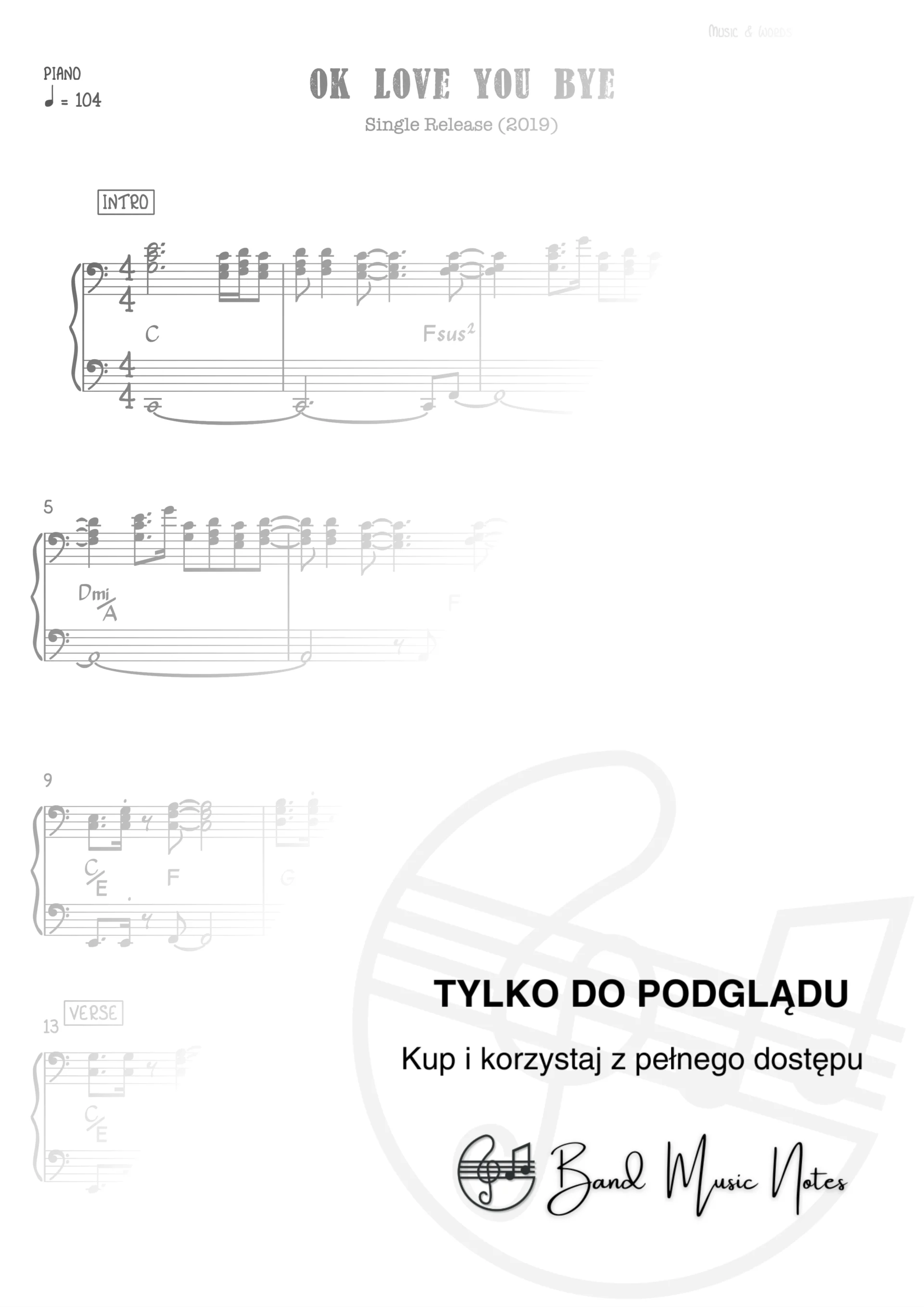 Olivia Dean - Ok Love You Bye - Piano Part_0001