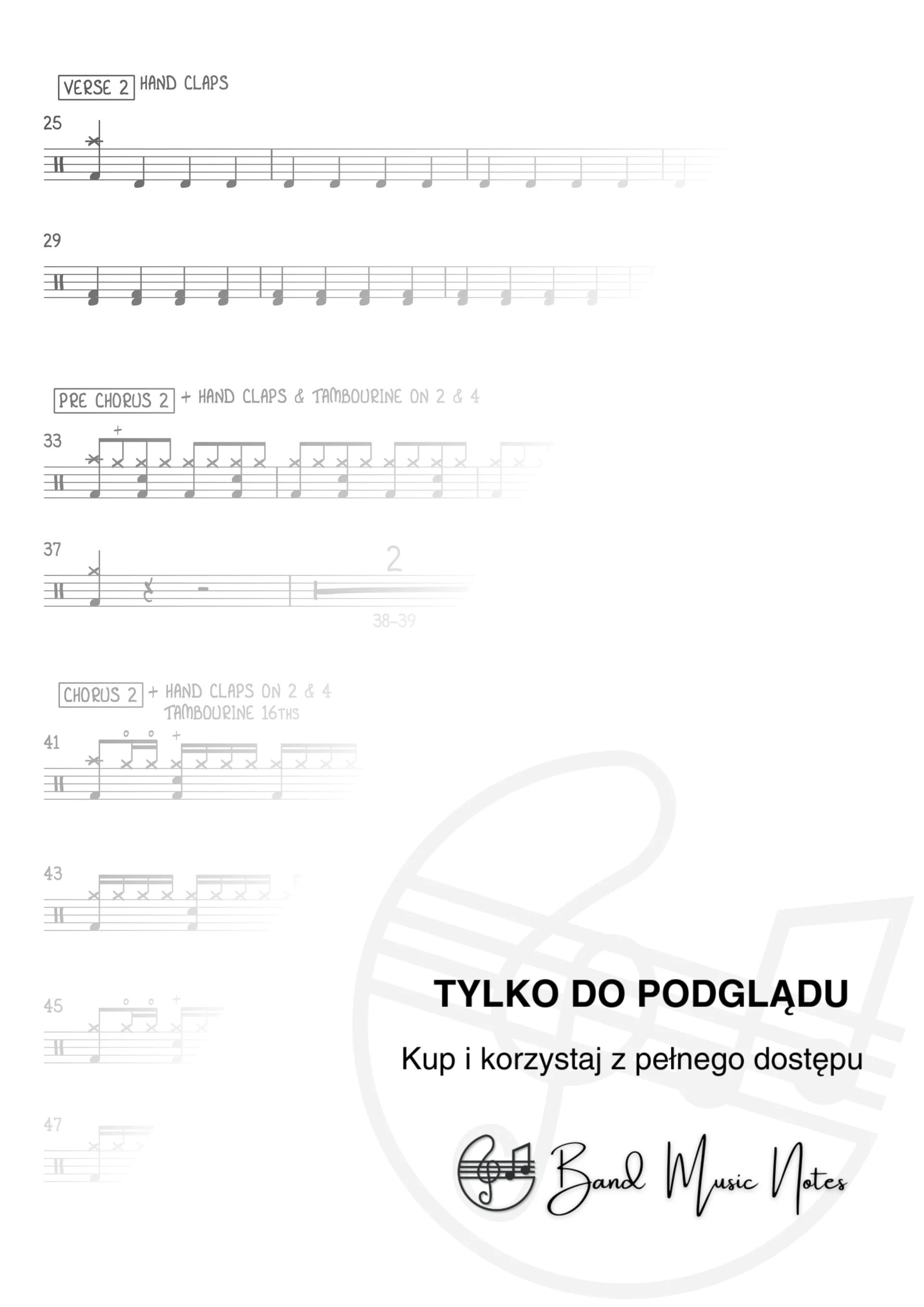 Olly Murs ft. Travie McCoy - Wrapped Up - Drum Set Part_0002