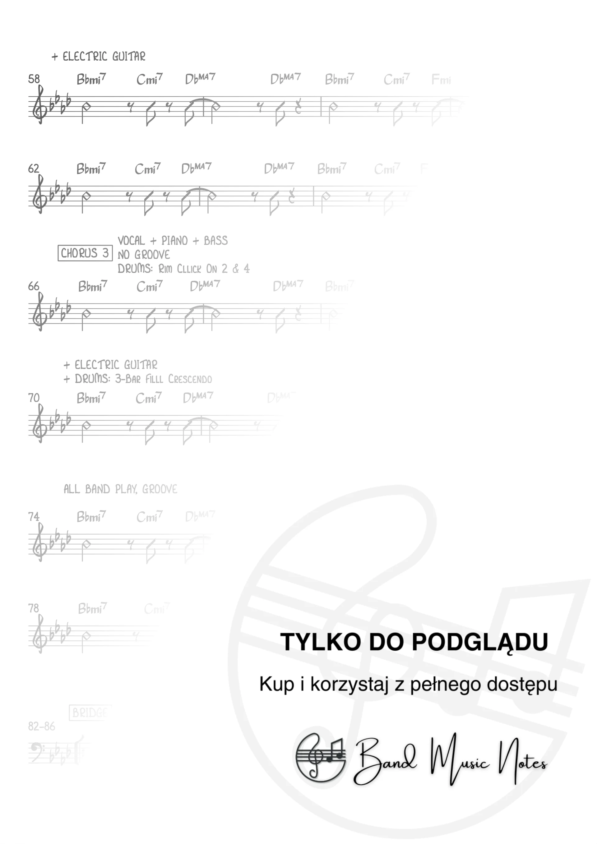 Pitbull, Ne-Yo - Time Of Our Lives - Band Score_0003