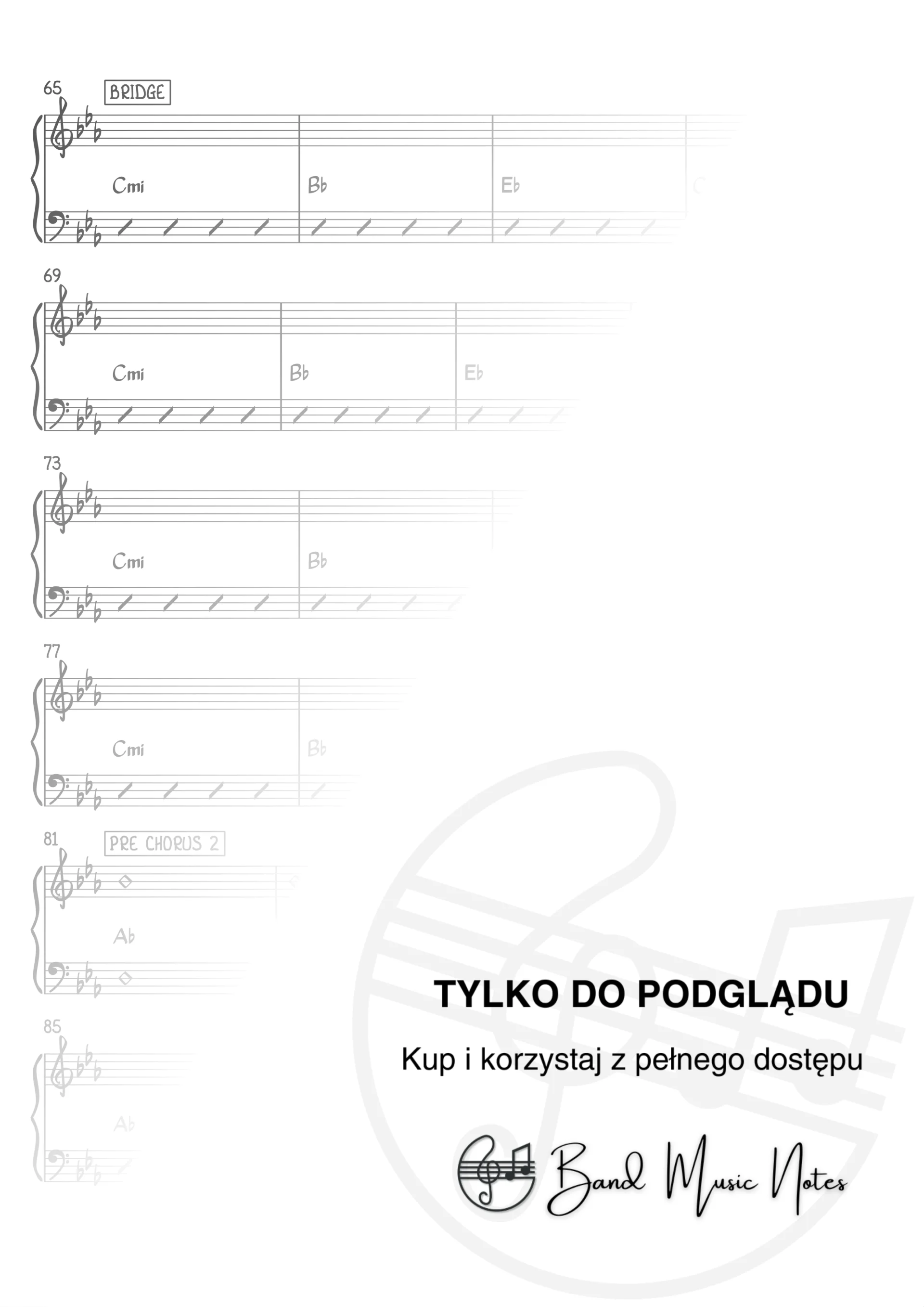 ROSÉ & Bruno Mars - APT. - Band Score_0003
