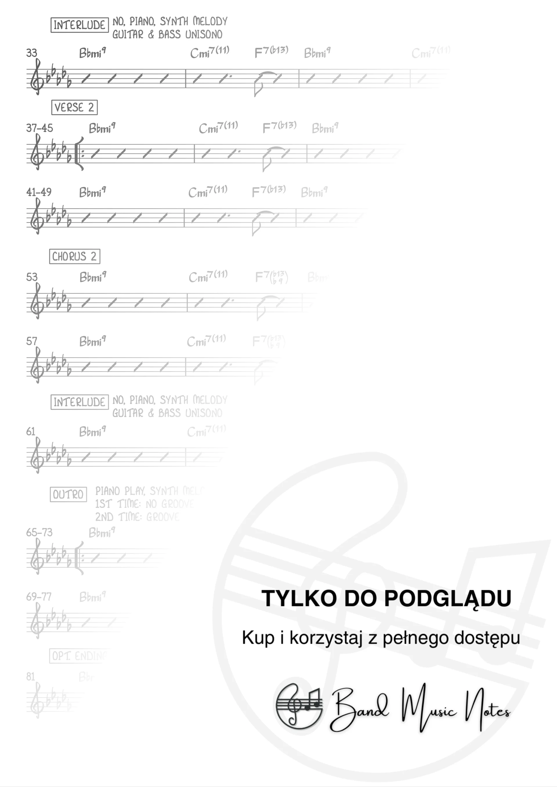 Raquel Rodriguez - Mile High - Ver. live - Band Score_0002