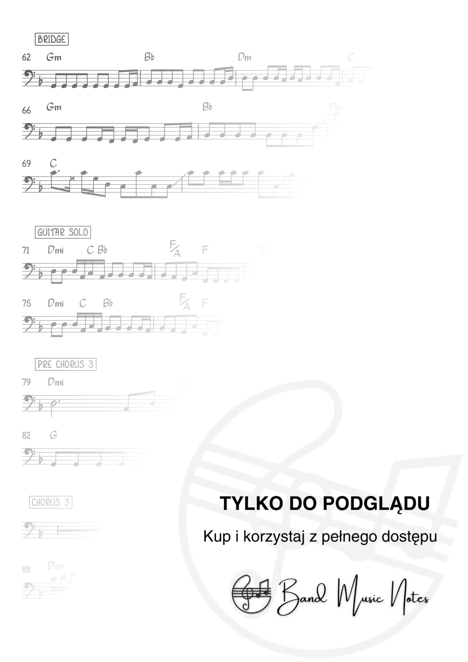 Rascal Flatts - Life Is A Highway - Bass Guitar Part_0003