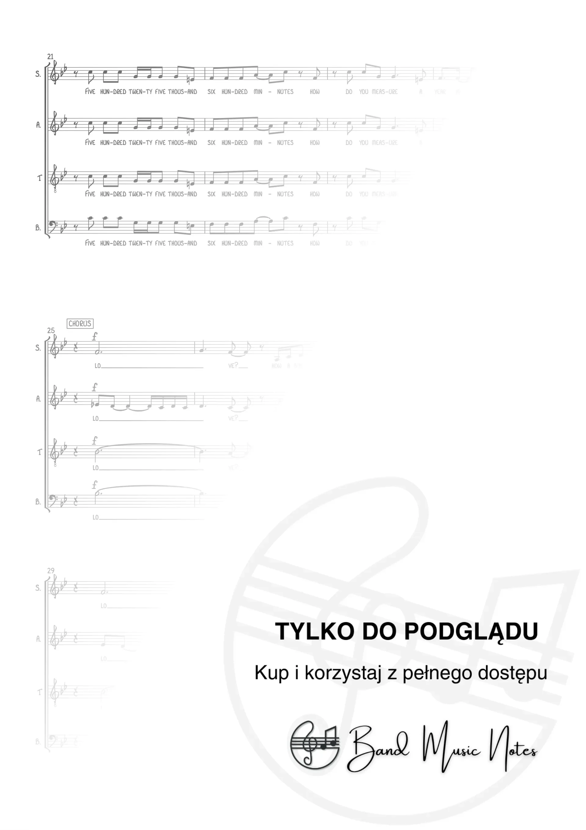 Rent - Seasons Of Love - Vocal Score_0002