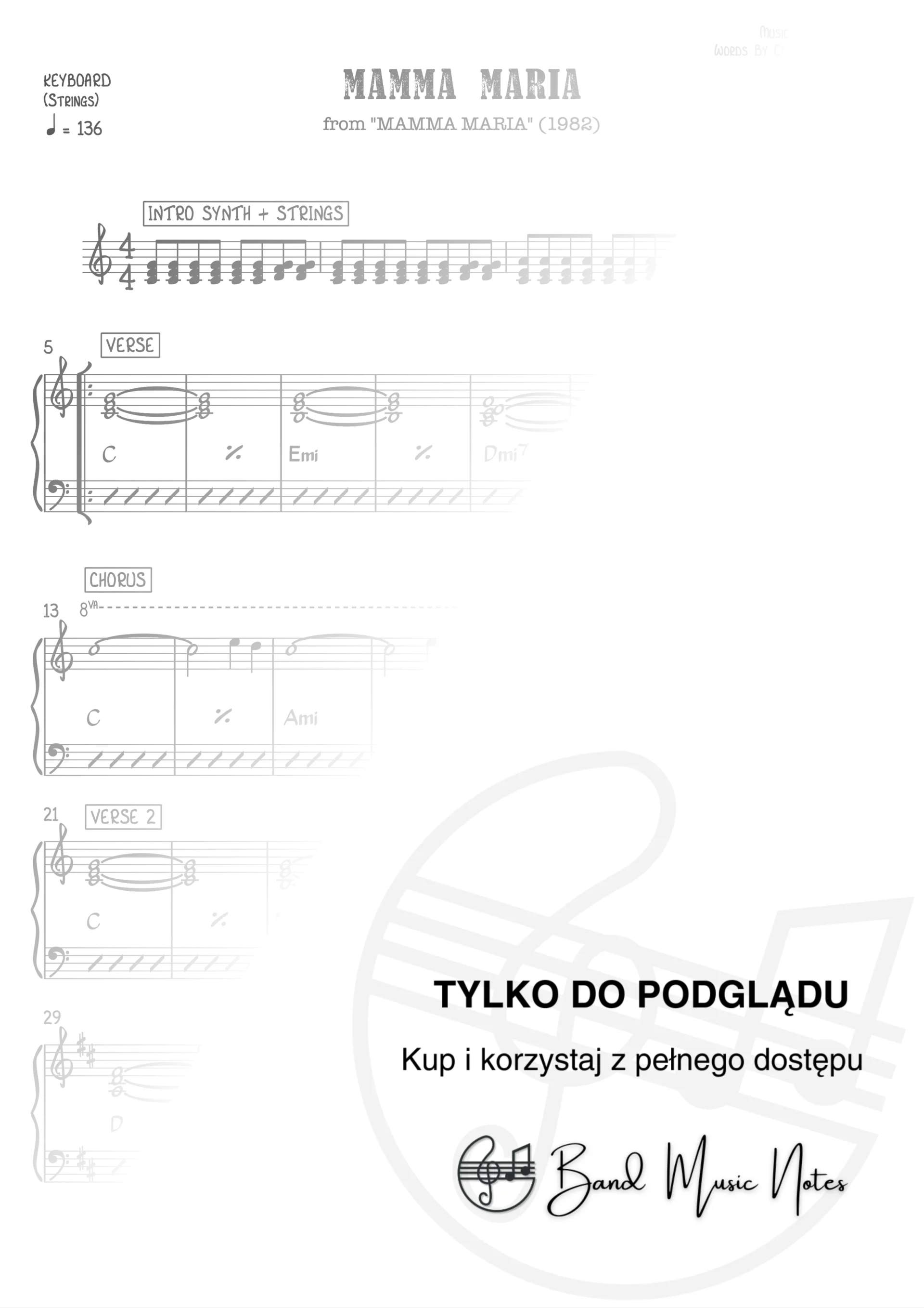 Ricchi e Poveri - Mamma Maria - Keyboard Part_0001