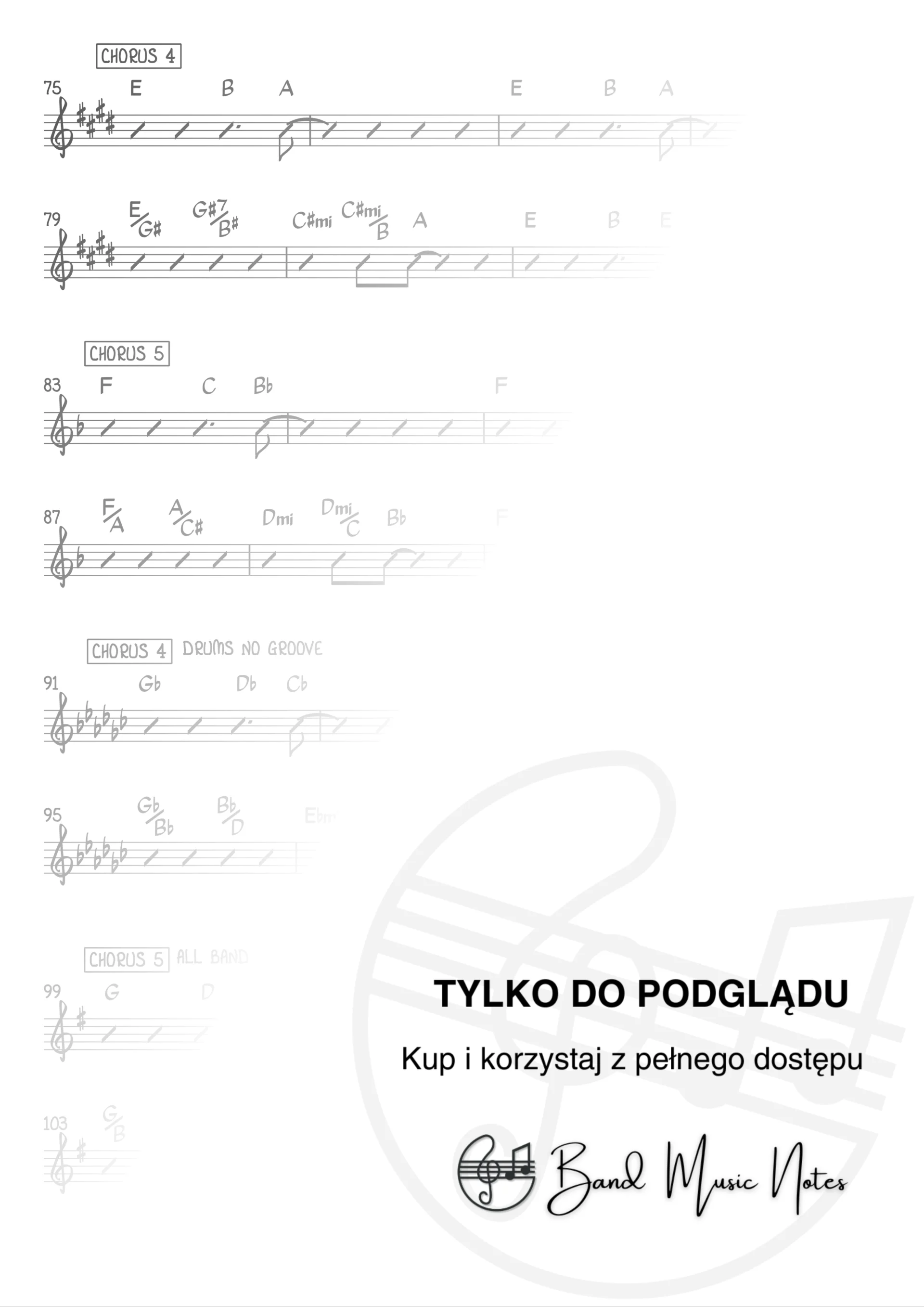 Różni Wykonawcy - Przekażmy sobie znak pokoju - Band Score_0003
