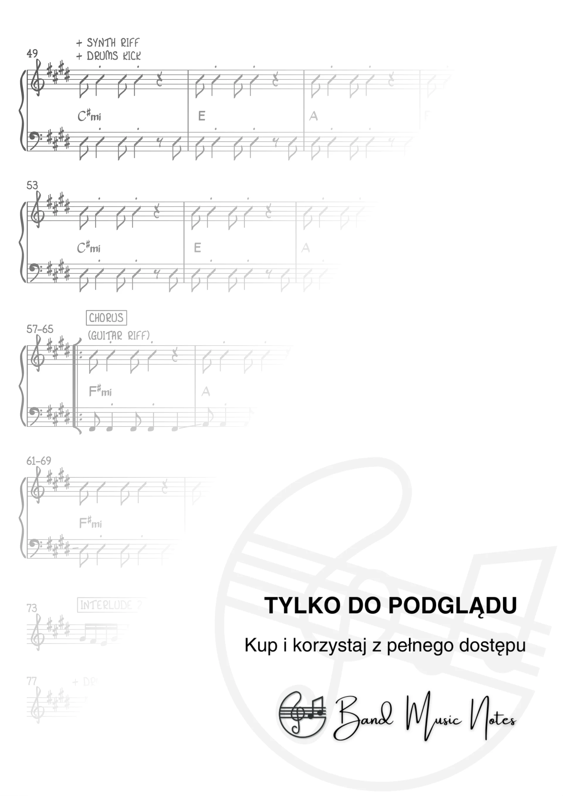 Sanah - Szampan - Band Score_0003