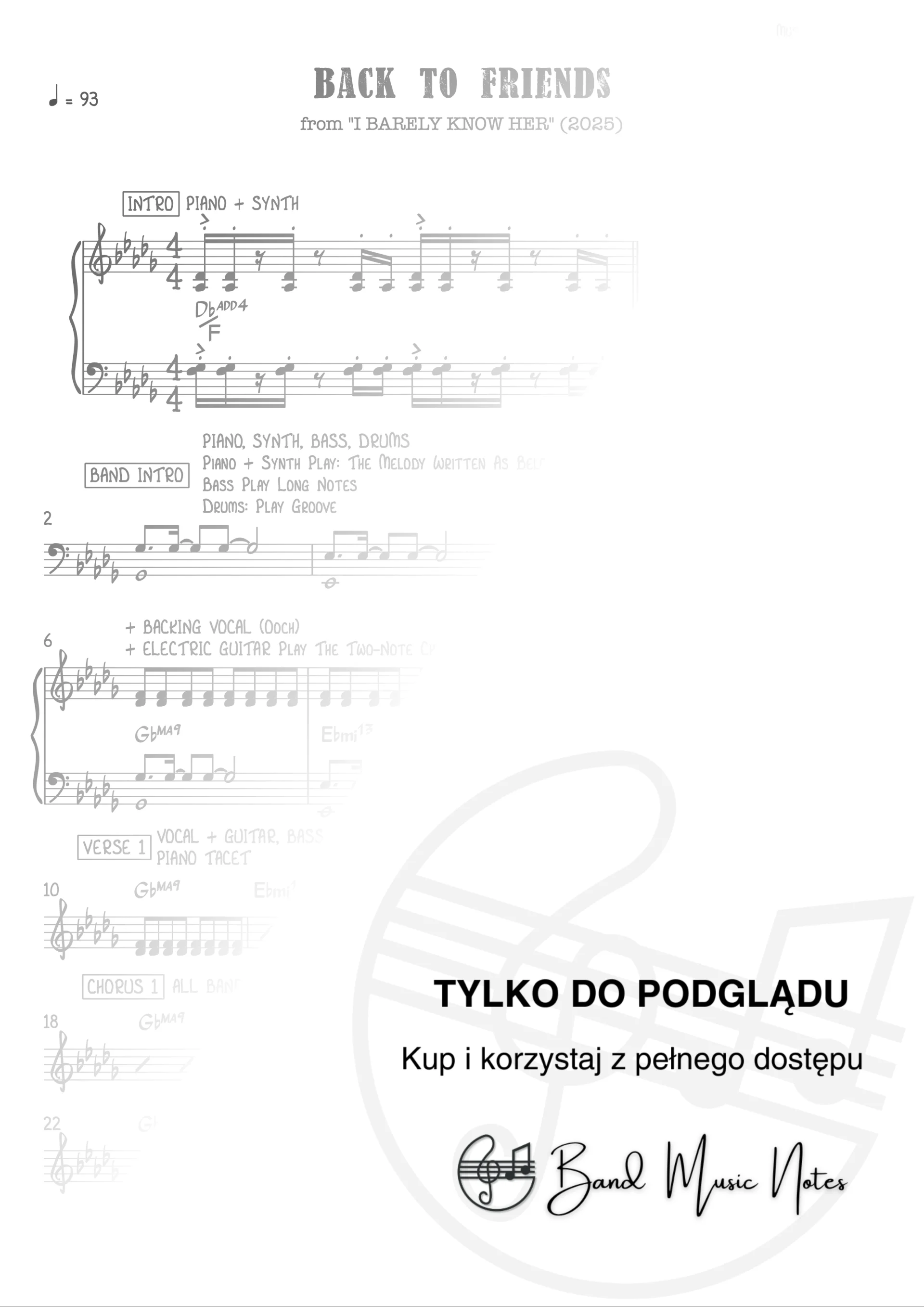 Sombr - Back To Friends - Band Score_0001