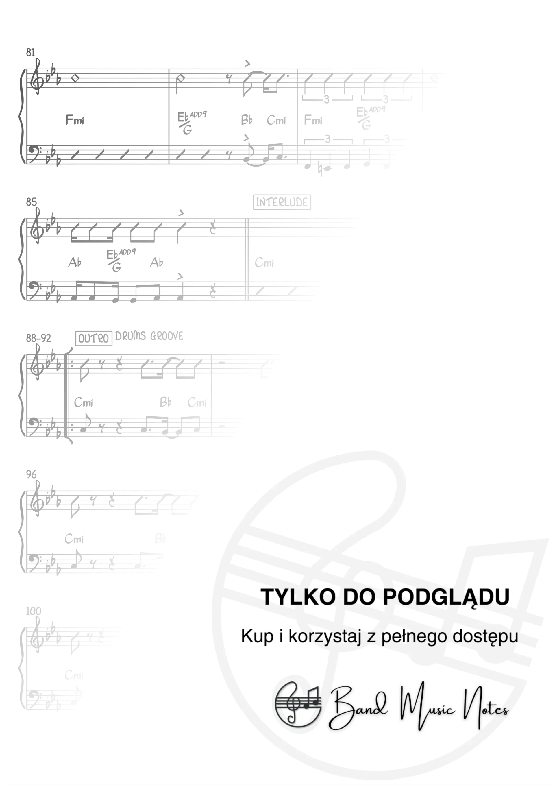 Survivor - Eye Of The Tiger - Band Score_0004