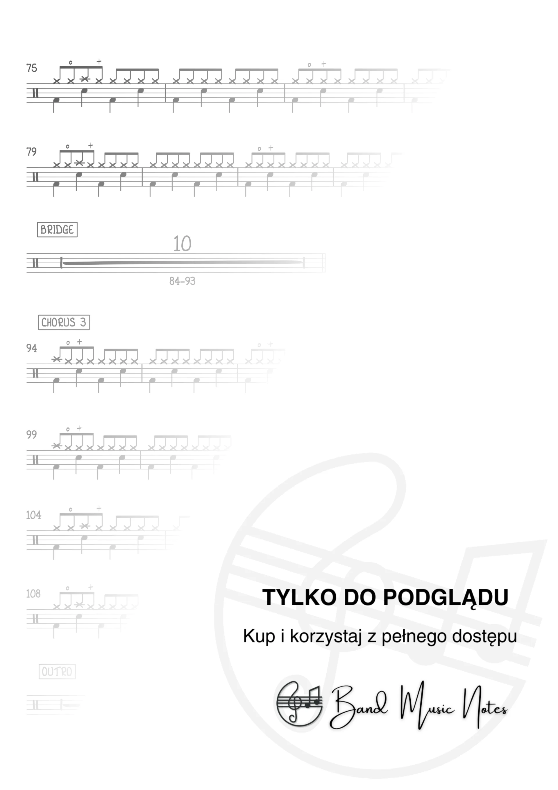 Taylor Swift - The Fate of Ophelia - Drum Set Part_0003
