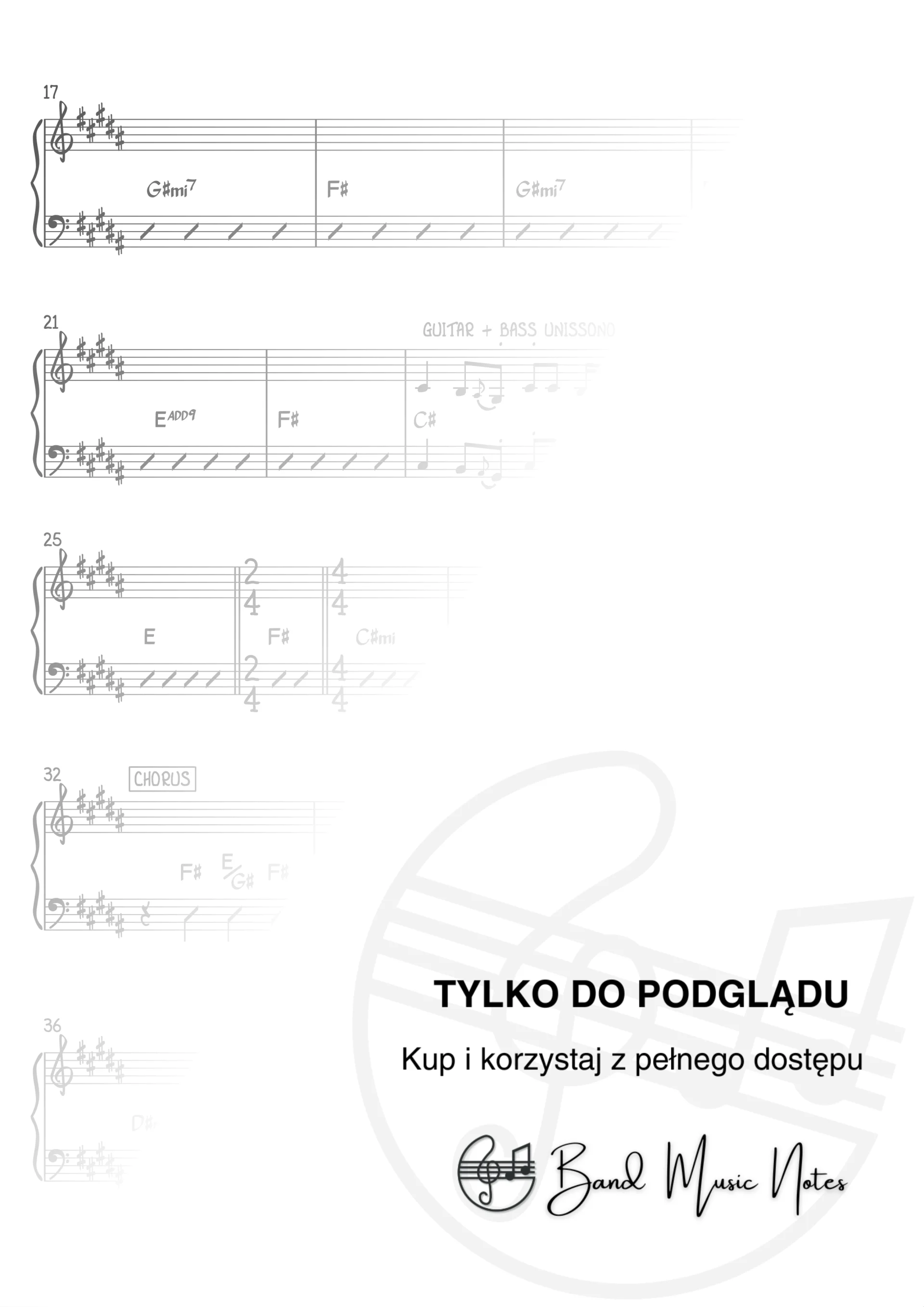 Tina Turner - We Don't Need Another Hero - Band Score_0002