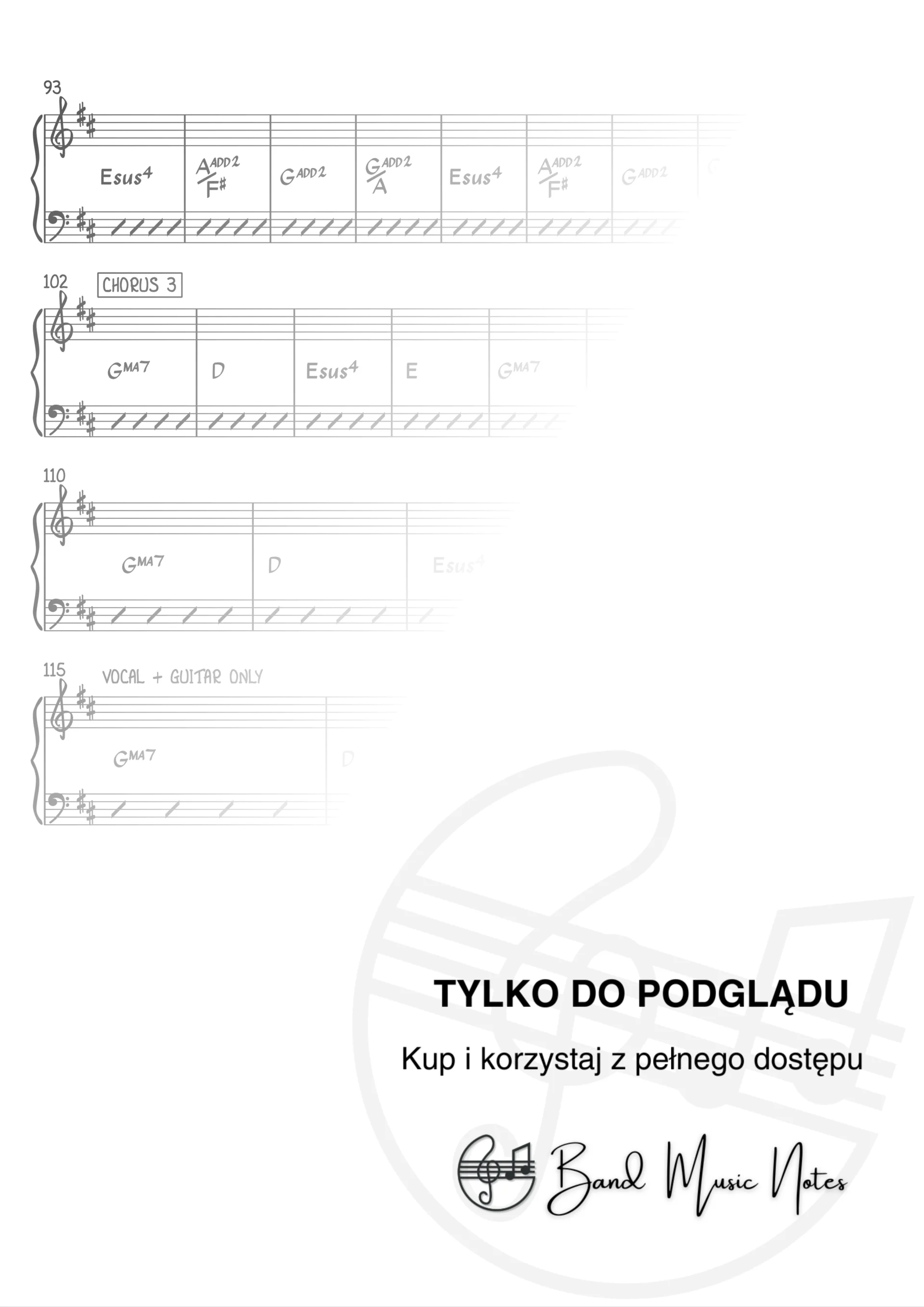 Tori Kelly - Crazy - Ver. live - Band Score_0004