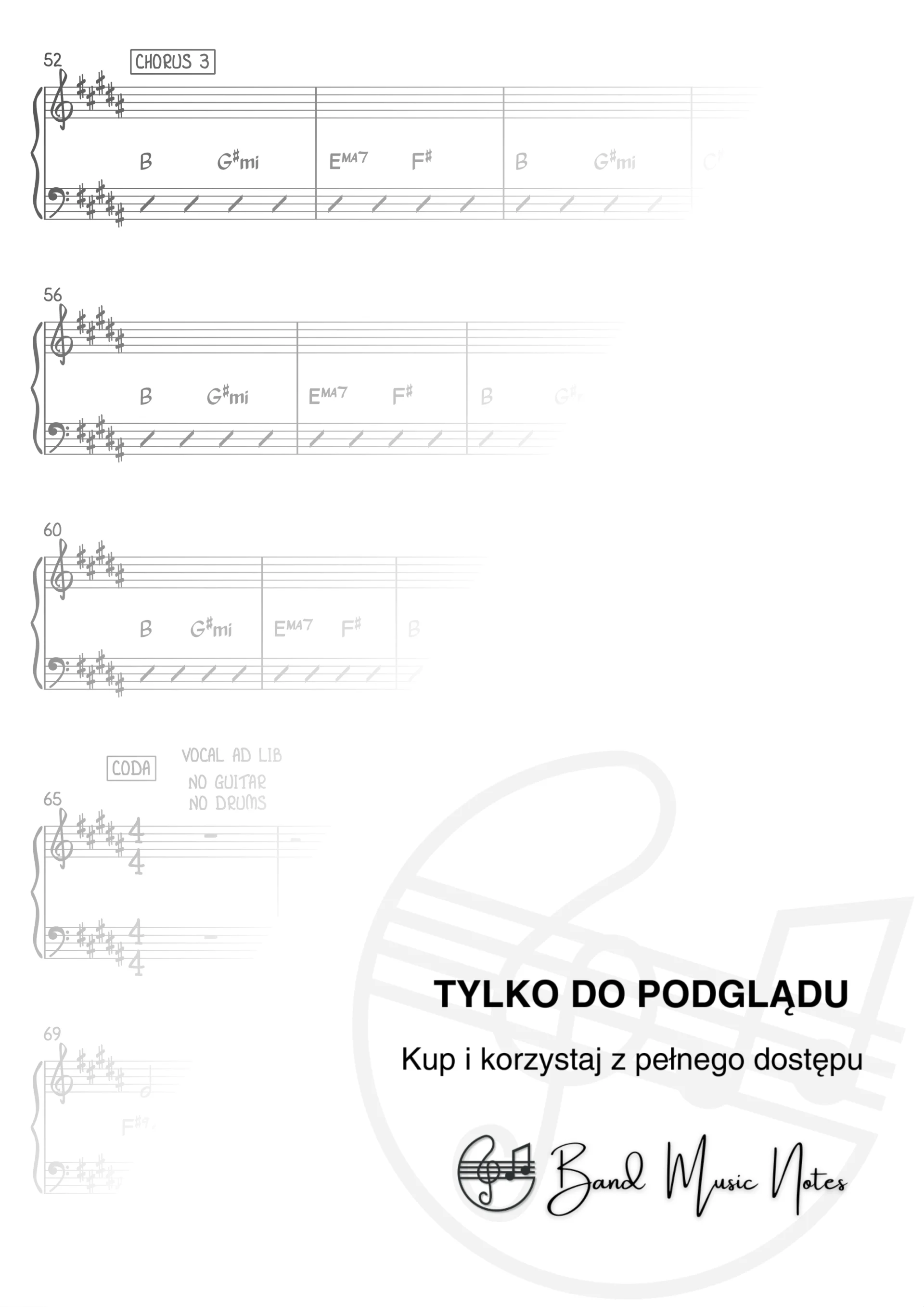 Whitney Houston - I Will Always Love You - Band Score_0003