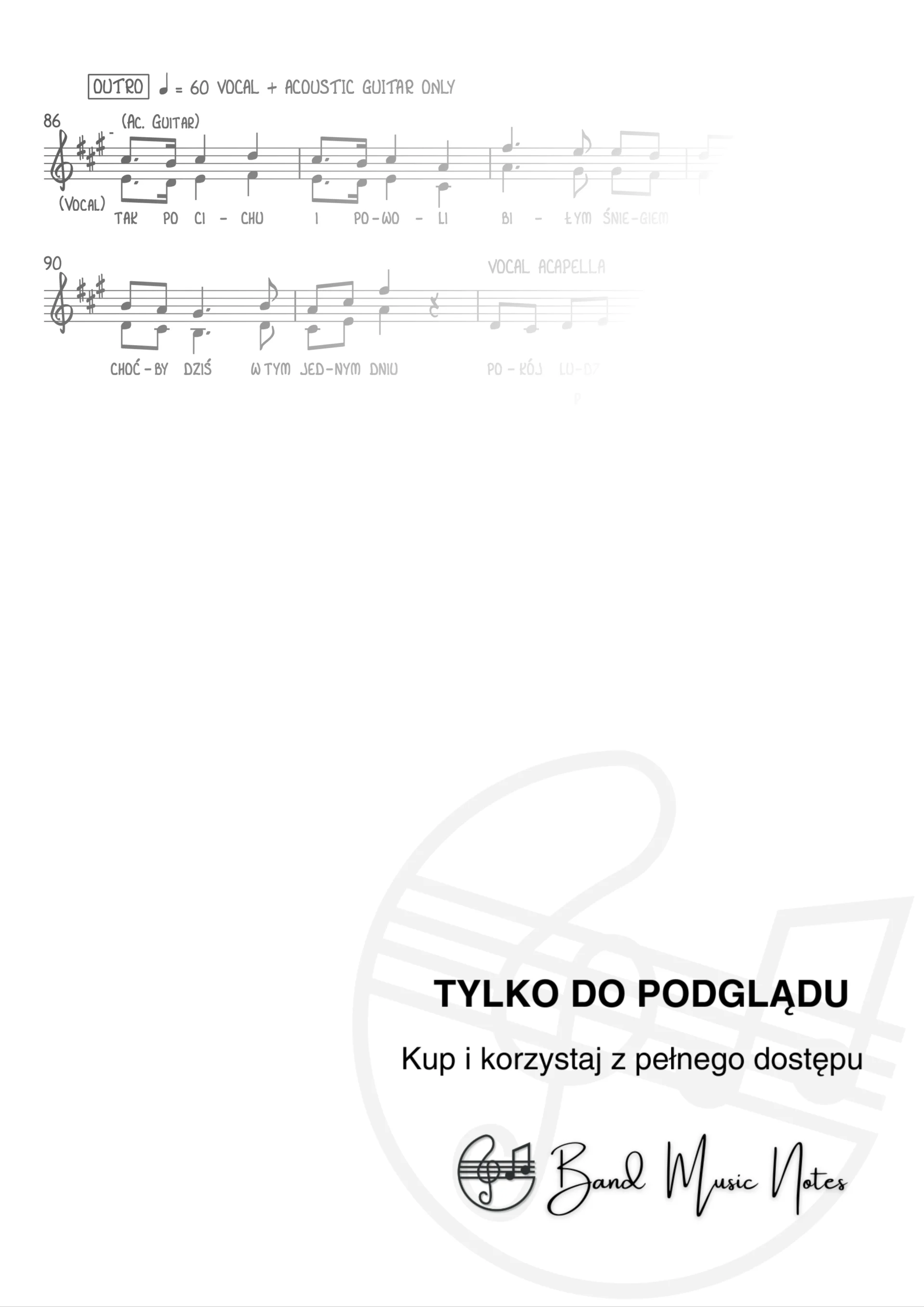 Zbigniew Preisner, Beata Rybotycka - Całą noc padał śnieg - Band Score_0003