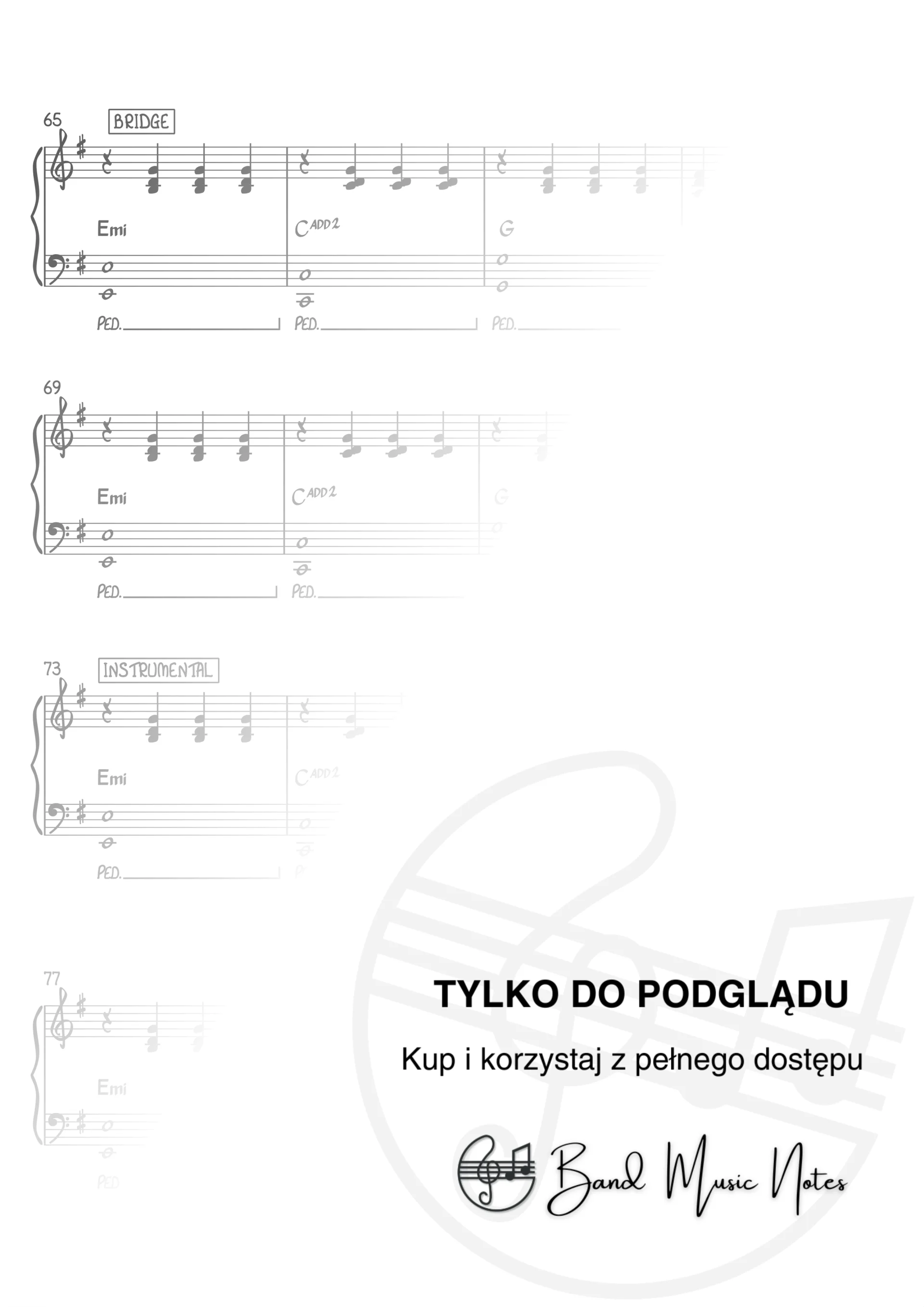 sanah & Artur Rojek - Tęsknię sobie - Piano Part_0005
