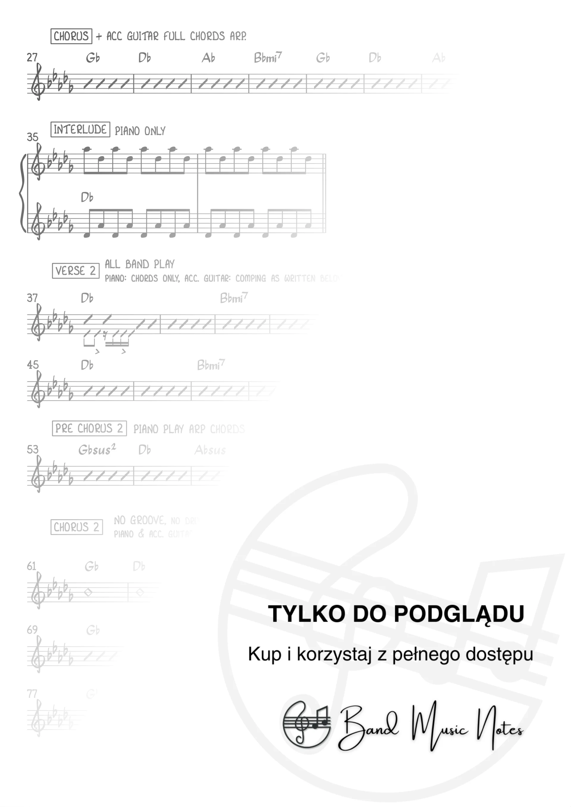 sanah & Kwiat Jabłoni - Szary świat - Band Score_0002