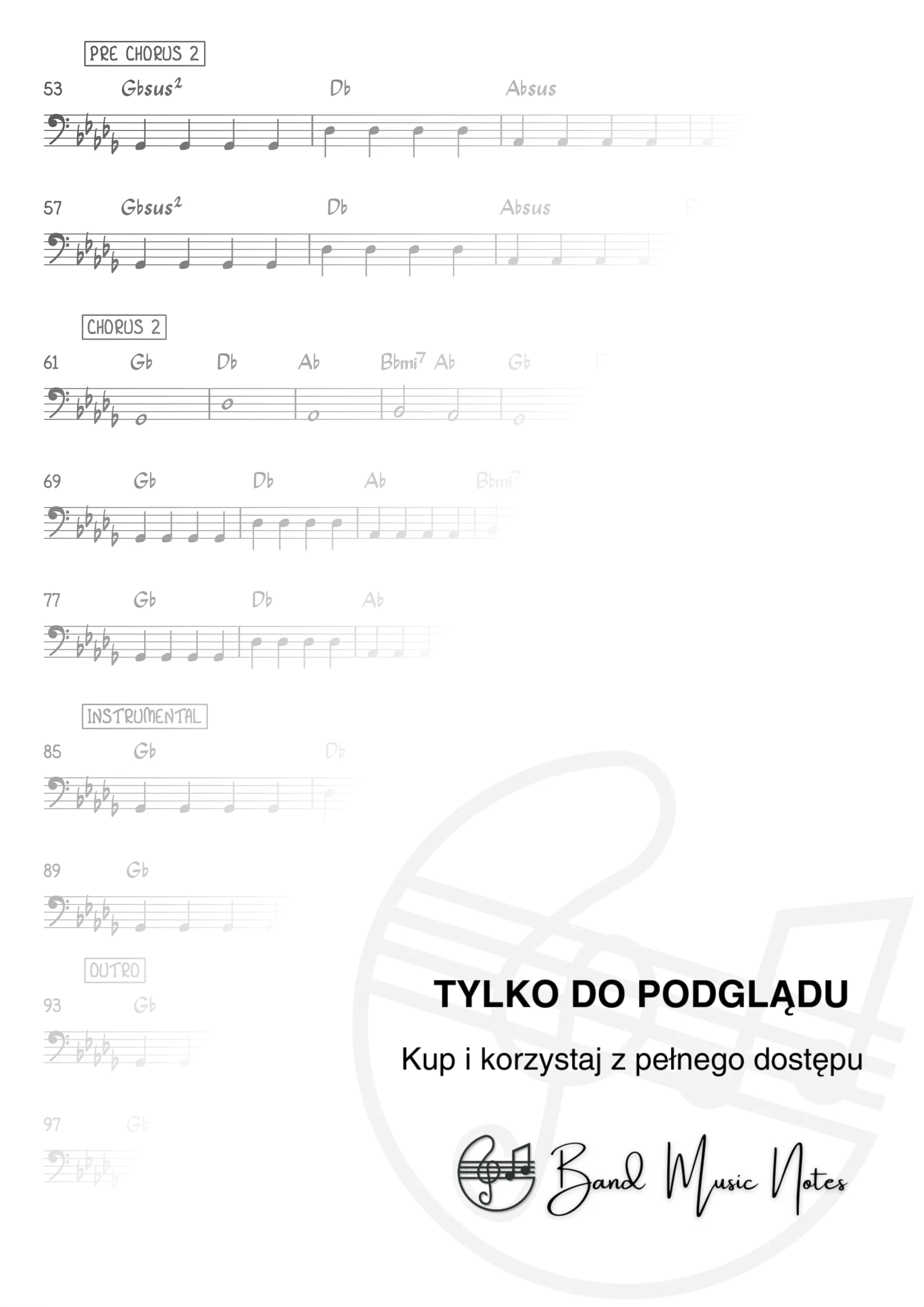 sanah & Kwiat Jabłoni - Szary świat - Bass Guitar Part_0002